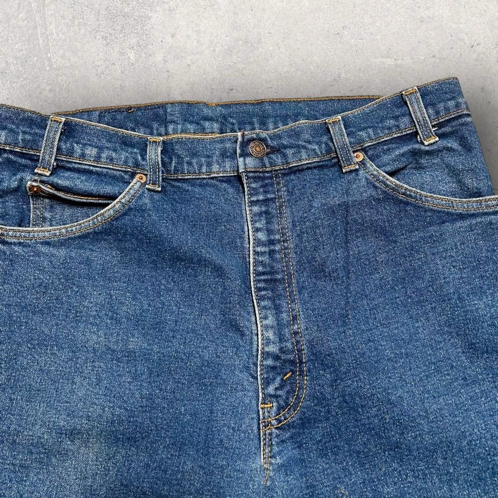 Levi's Vintage 1990s Levis 517 Jeans Orange Label 38x32 Size US 38 / EU 54 - 5 Thumbnail