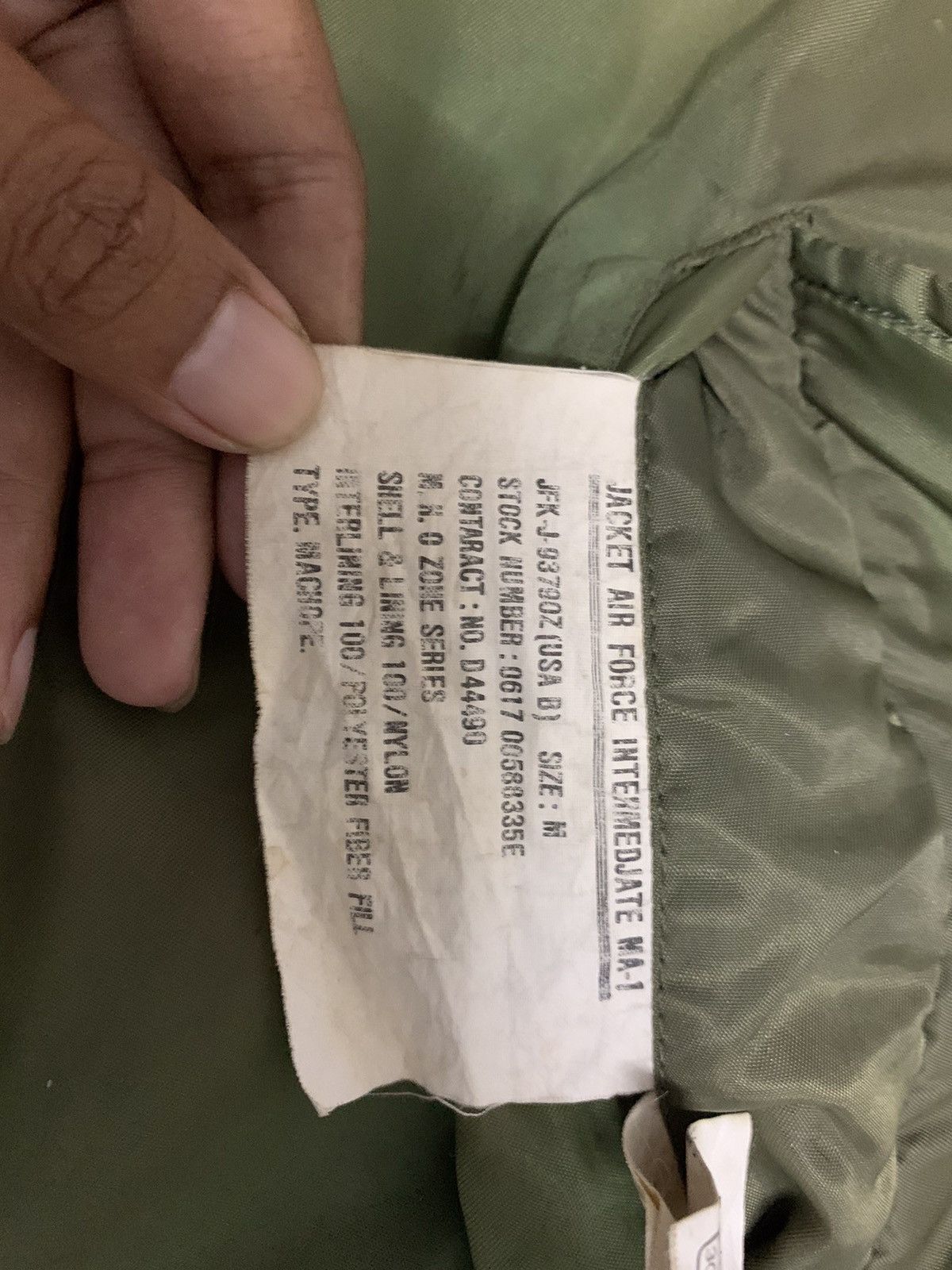 Other Vintage Bomber Jacket Air Force Intermedjate Reversible Size US M / EU 48-50 / 2 - 22 Thumbnail