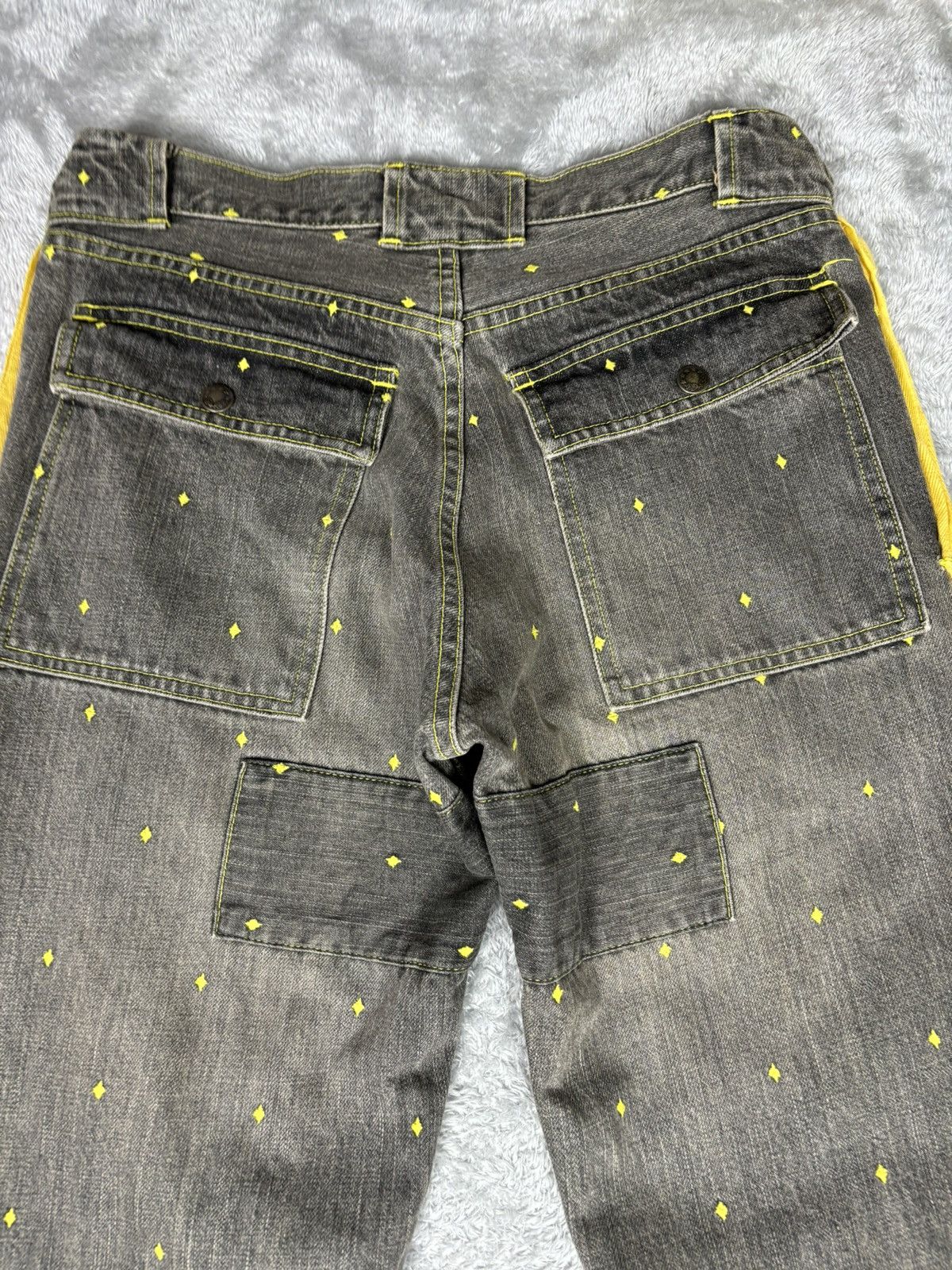 Undercover Undercover SS02 Priod Diamond Jeans. S0337 Size US 29 - 9 Thumbnail