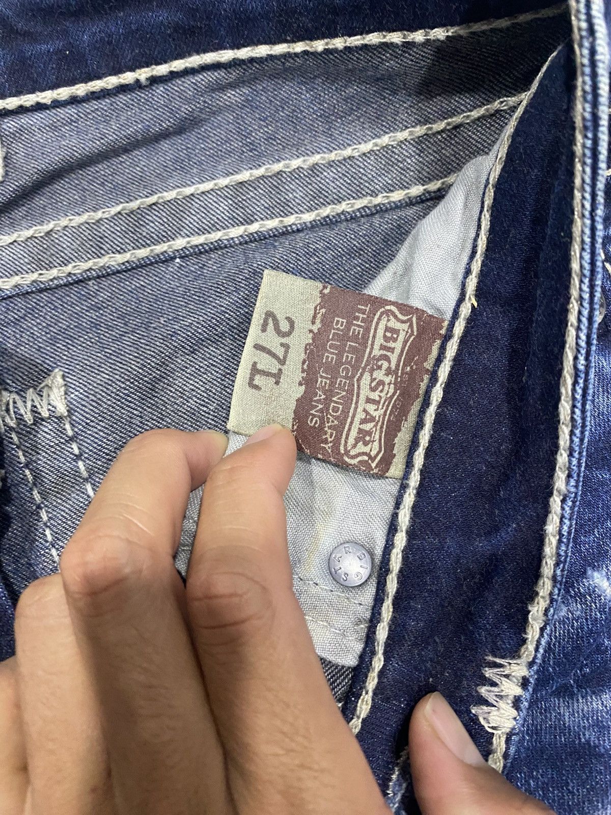 Japanese Brand Flared🔥 Big Star Bootcut Jeans Punk Size US 30 / EU 46 - 10 Thumbnail