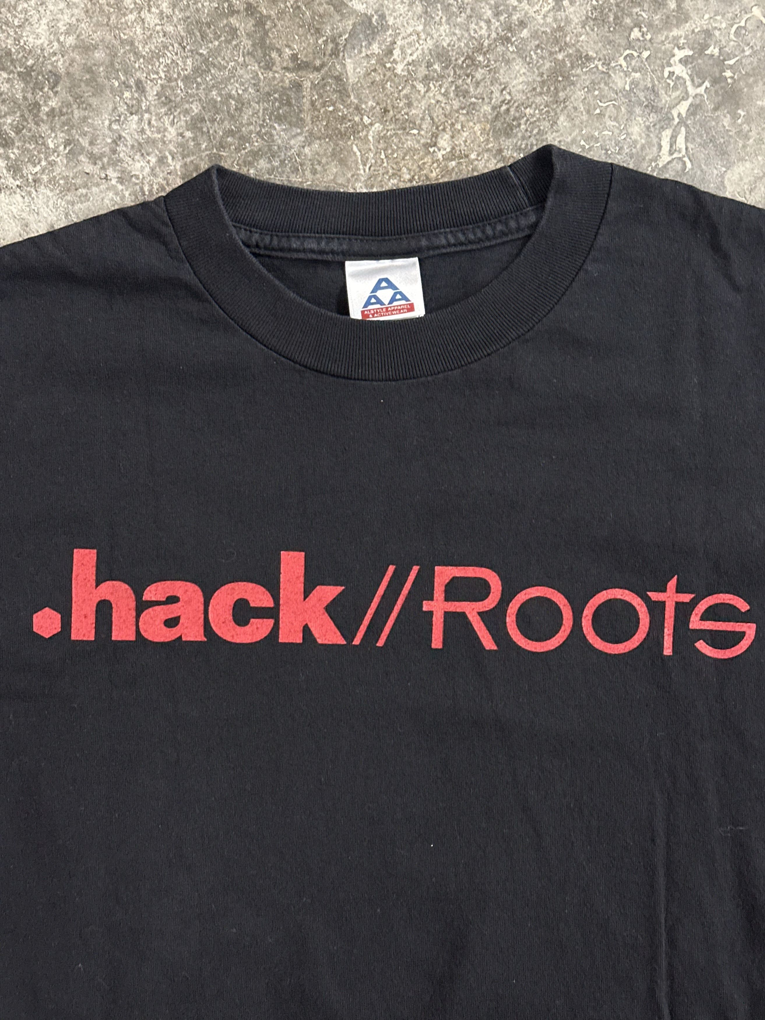 Anime Vintage 00's .hack//Roots Anime T-shirt Size US XL / EU 56 / 4 - 3 Thumbnail