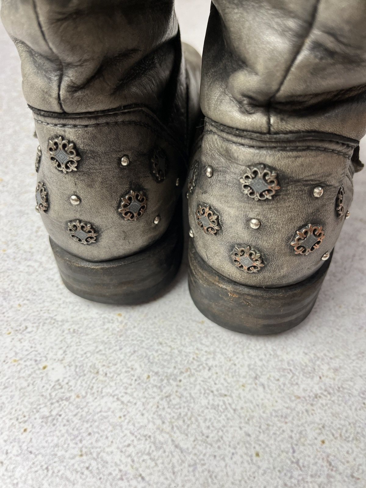 Sendra Vintage Sendra Avant-Garde Leather Cowboy Boots Size 40 Size US 7 / EU 40 - 4 Thumbnail