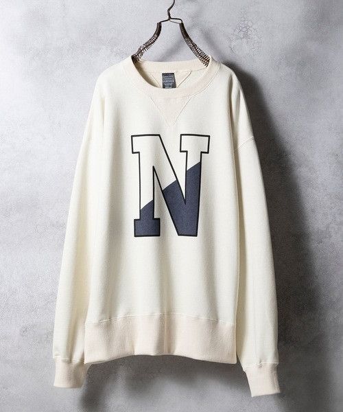 Number (N)ine number nine VINTAGE GAZETTE N-LOGO CREWNECK SWEATSHIRT Size US L / EU 52-54 / 3 - 1 Thumbnail