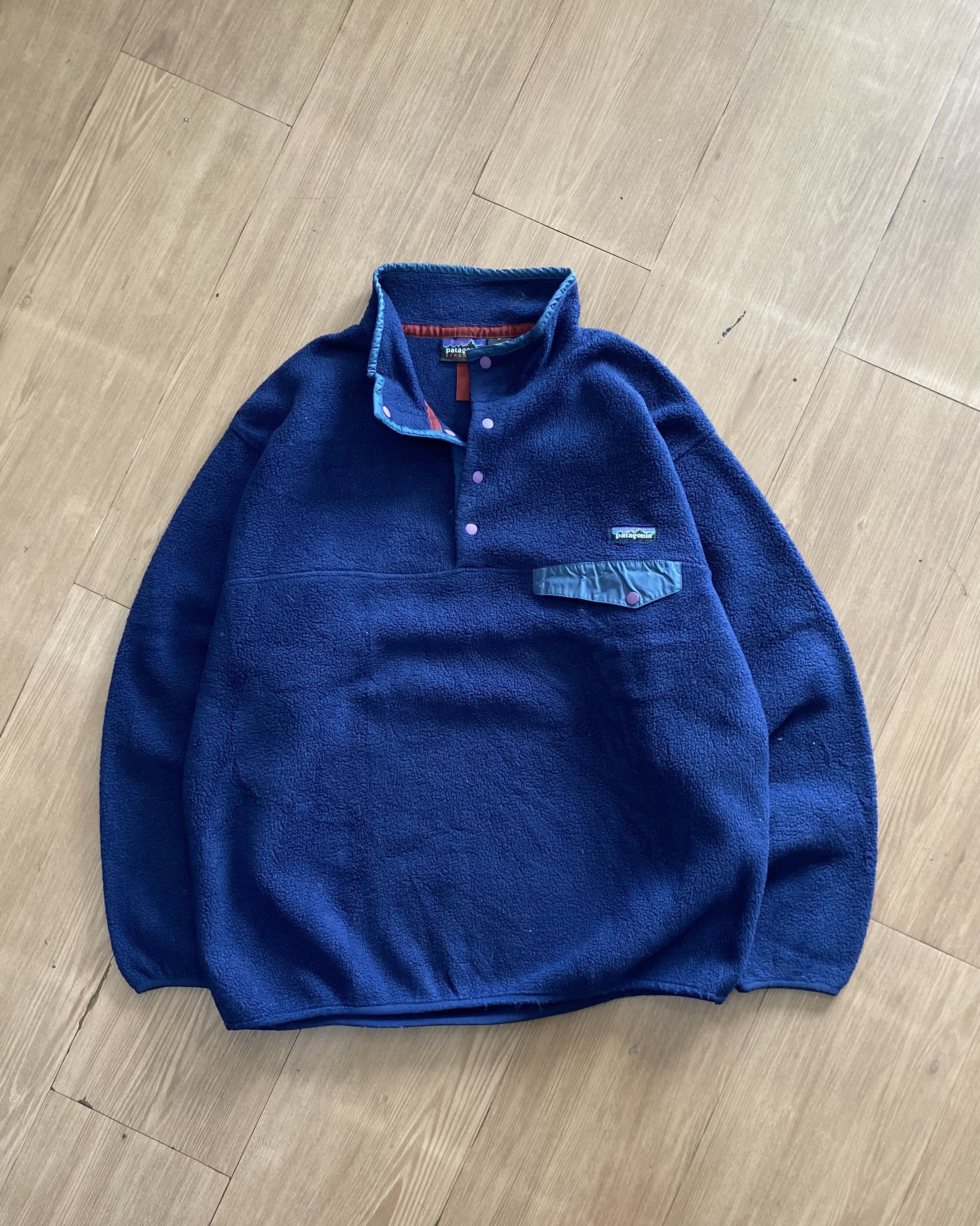 Patagonia Vintage Patagonia 2000s synchilla fleece jacket Size US L / EU 52-54 / 3 - 1 Thumbnail