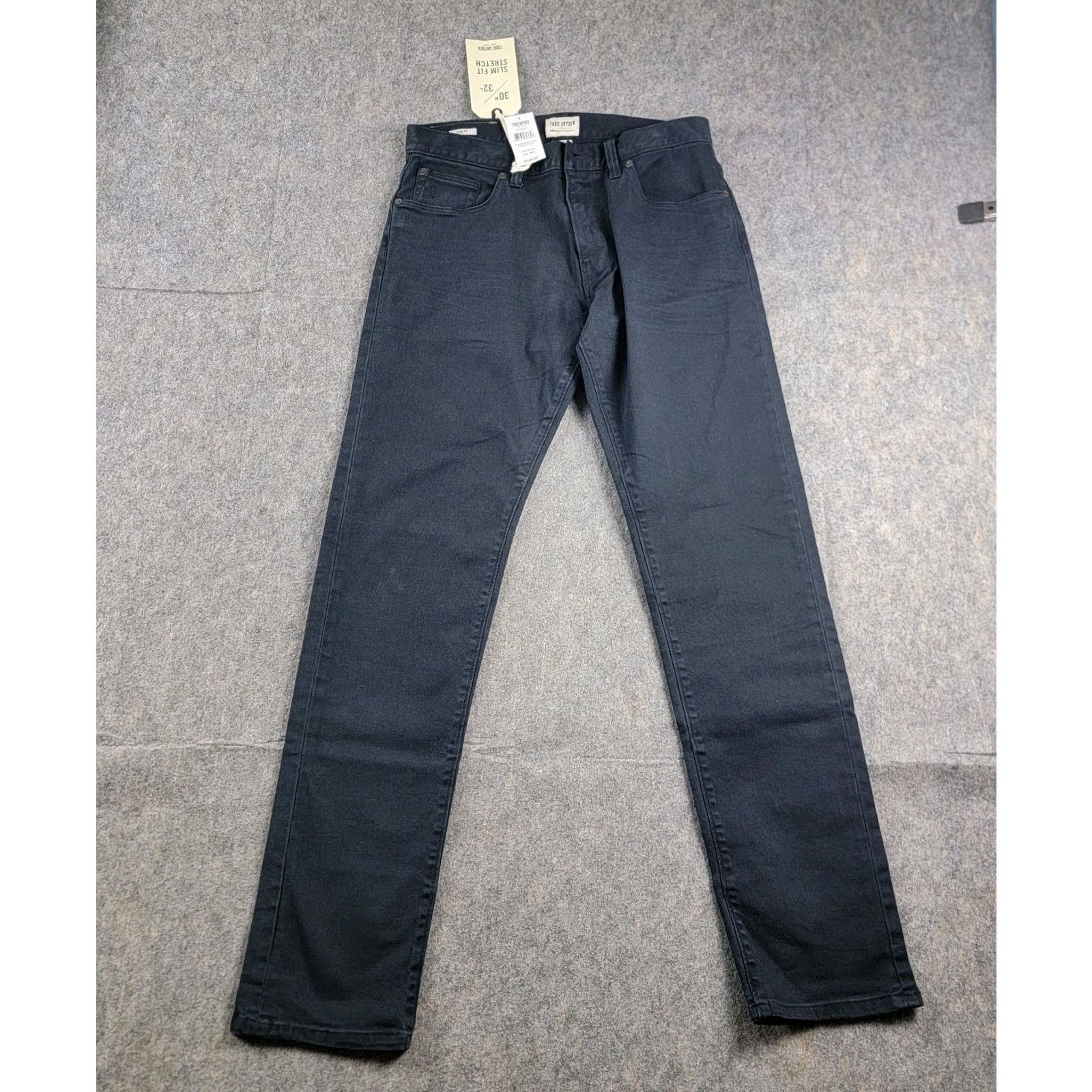Todd Snyder Todd Snyder Slim Fit Garment Dyed Stretch Jeans *Read* Size US 30 / EU 46 - 1 Thumbnail