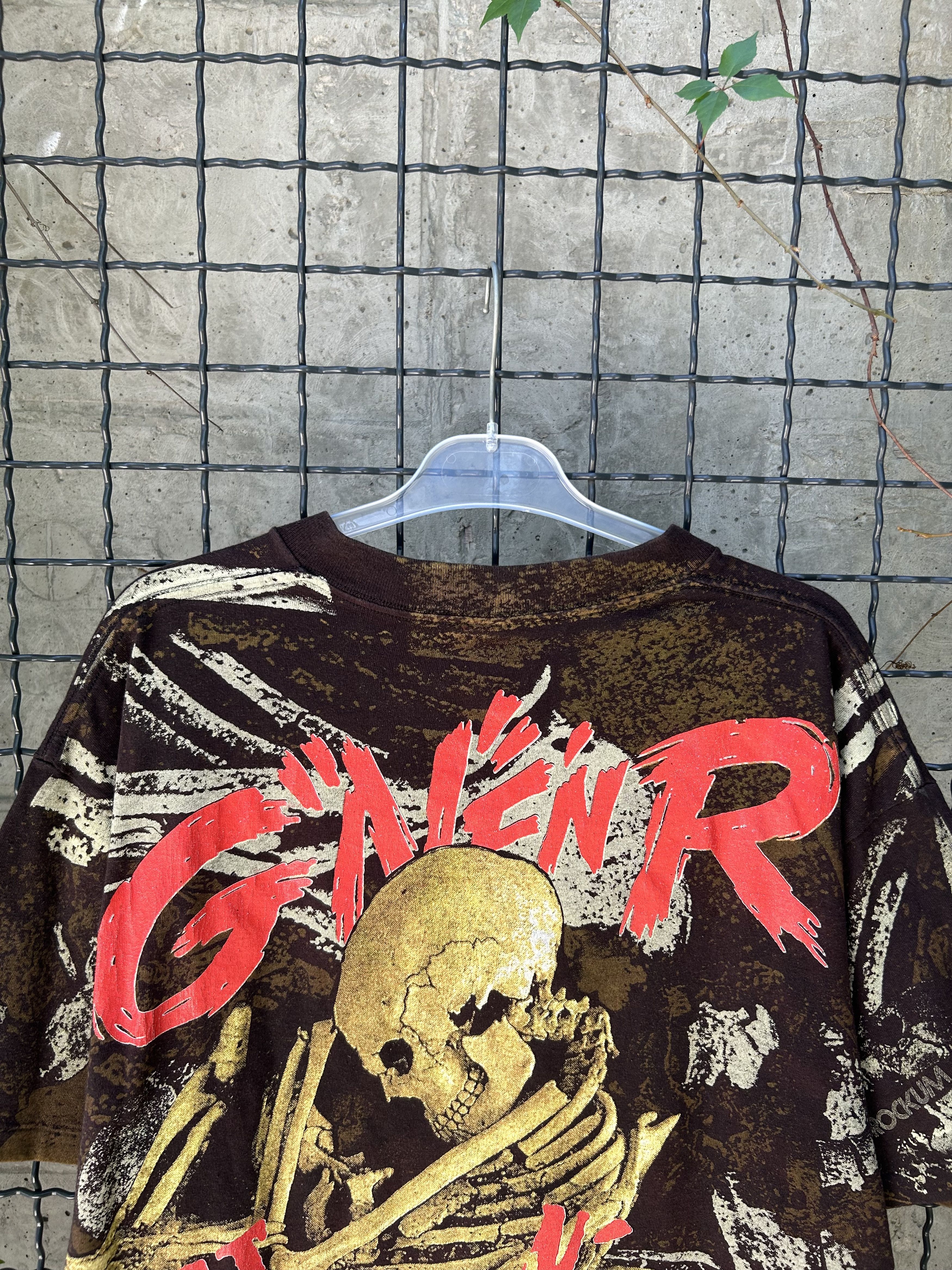 Band Tees Vintage 1992 Guns N Roses Rock Band All Over Print T-shirt Size US XL / EU 56 / 4 - 16 Thumbnail