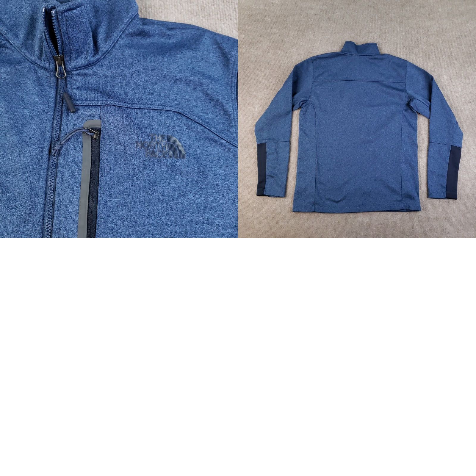 The North Face The North Face Sweatshirt Mens Small Blue Pullover Fleece 1/4 Zip Hiking Lightweight Size US S / EU 44-46 / 1 - 8 Thumbnail