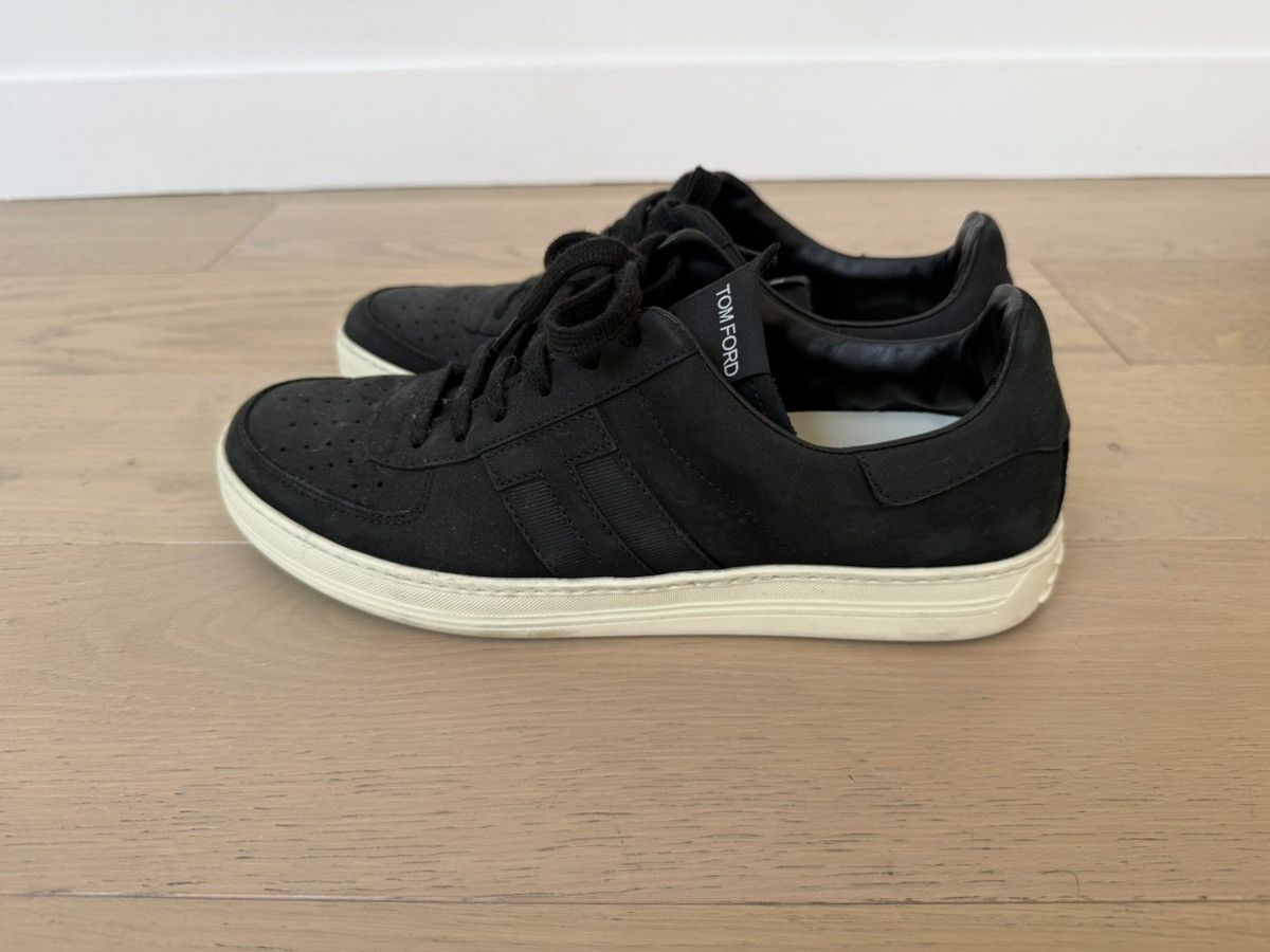Tom Ford Black Radcliffe Sneakers Size US 8.5 / EU 41-42 - 2 Thumbnail