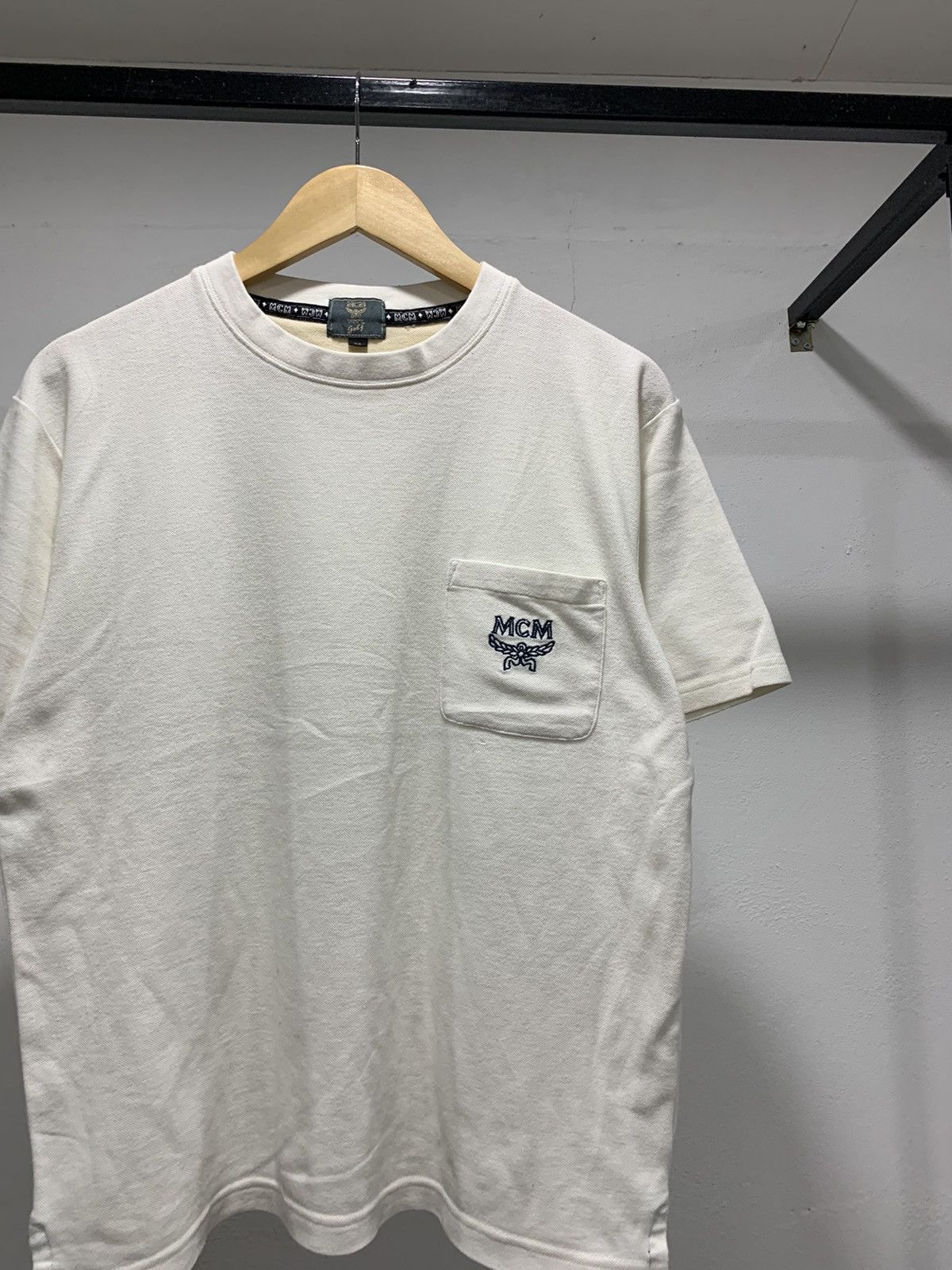 Designer × MCM × Vintage MCM Golf Pocket Tee Crop Size US M / EU 48-50 / 2 - 2 Thumbnail