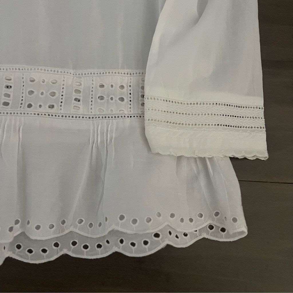 J.Crew J. Crew eyelet blouse size 4 Size S / US 4 / IT 40 - 7 Thumbnail