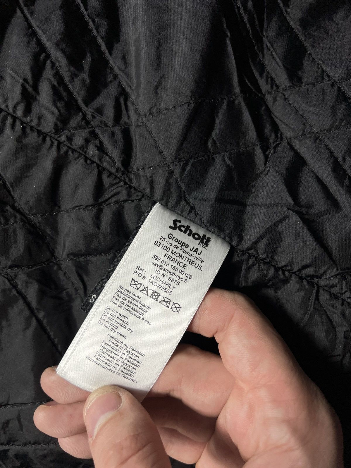 Schott 🖤 Schott NYC Black Leather Jacket Vintage Style Biker Size L Size US L / EU 52-54 / 3 - 17 Thumbnail