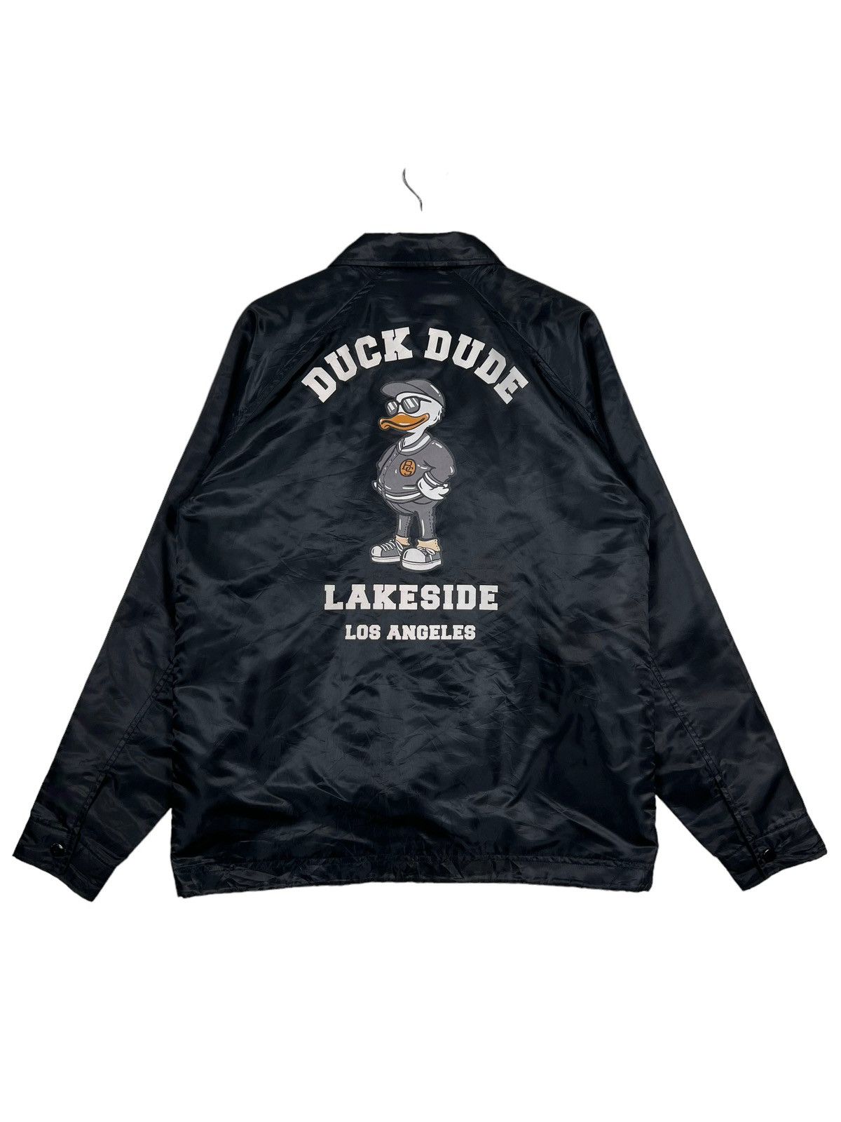 Japanese Brand 🔥 DUCK DUDE LAKESIDE COACH JACKET Size US XL / EU 56 / 4 - 9 Thumbnail