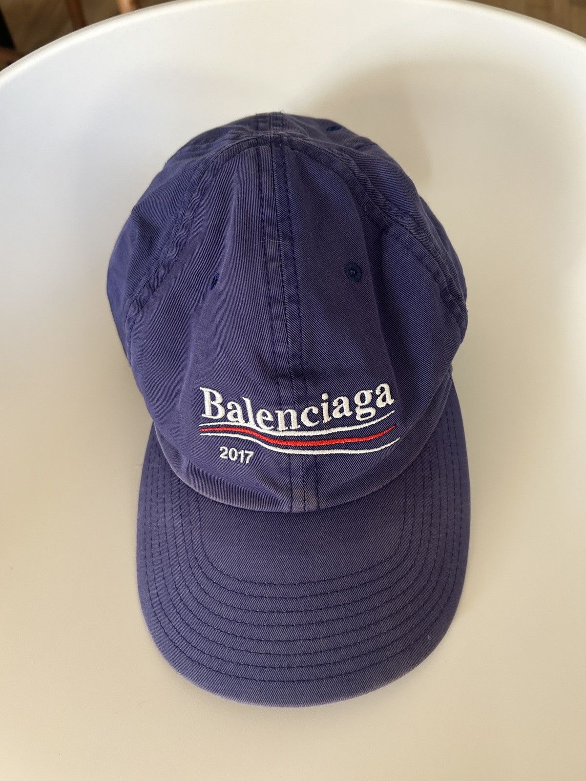 Balenciaga Balenciaga 2017 Campaign Logo Baseball Hat Cap Size L 59 Size ONE SIZE - 2 Thumbnail
