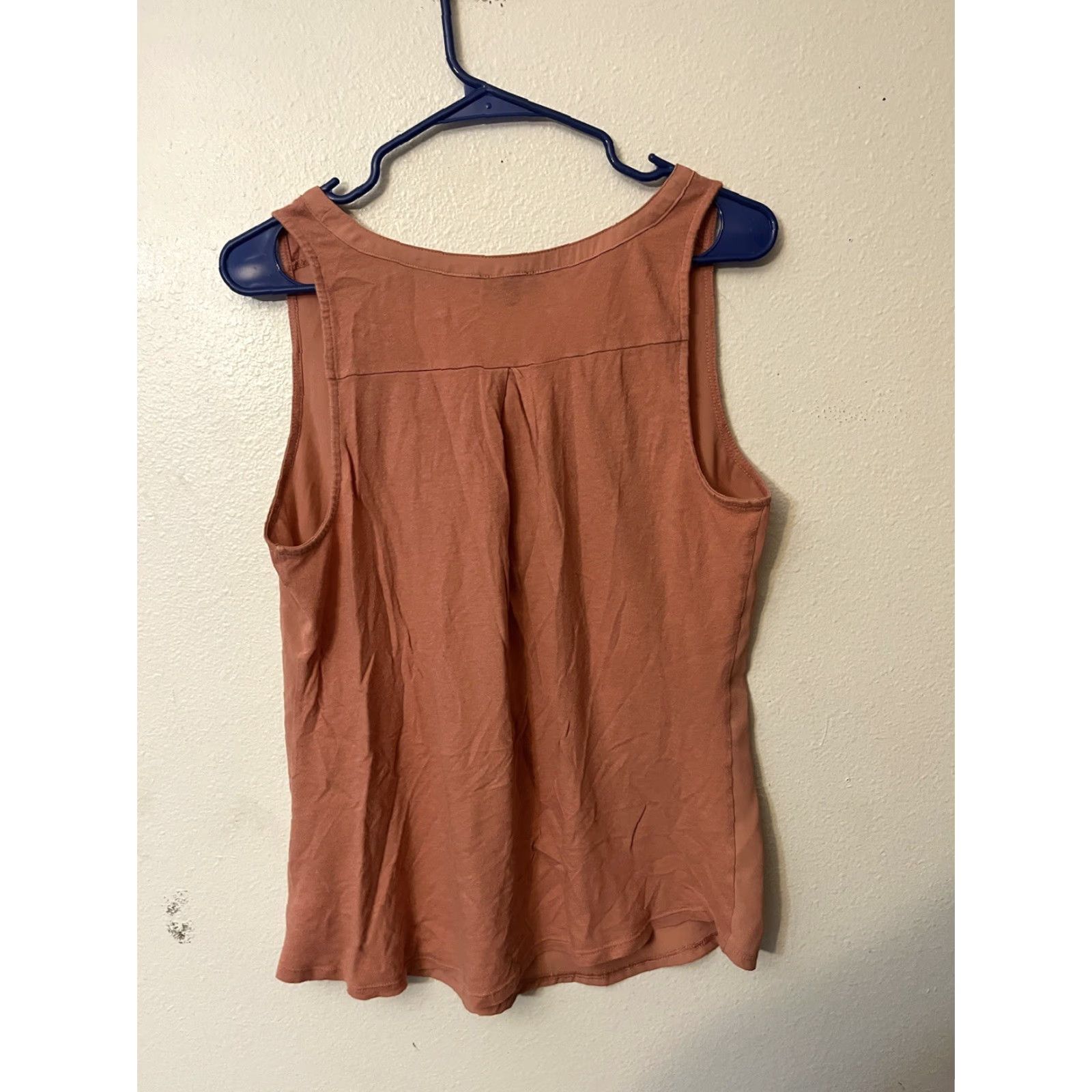 Express Express Pink V Neck Tank Shirt Medium Women's Size M / US 6-8 / IT 42-44 - 3 Thumbnail