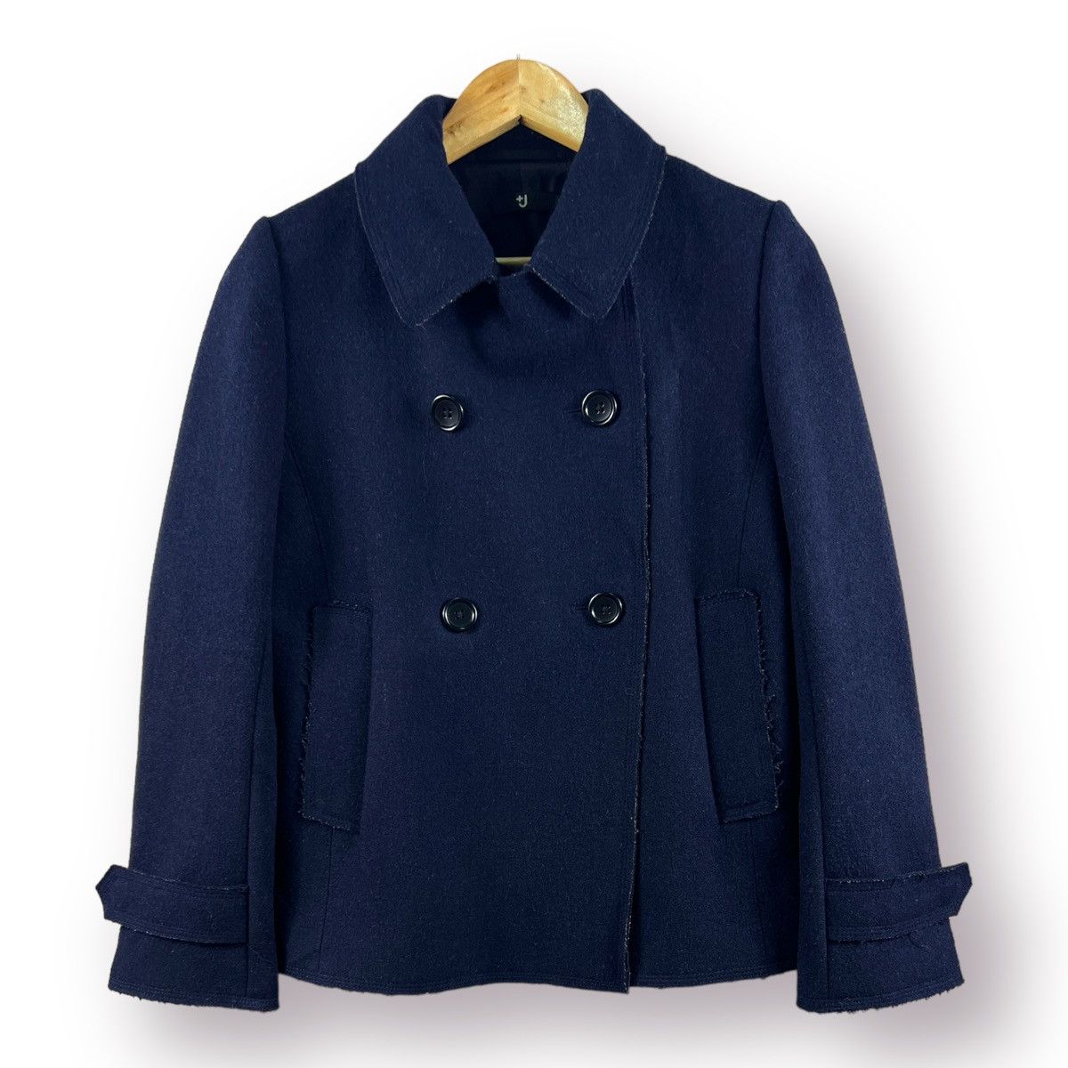 ⚡️ UNIQLO JAPAN JIL SANDER DOUBLE BREASTED WOOL HEAVY JACKET