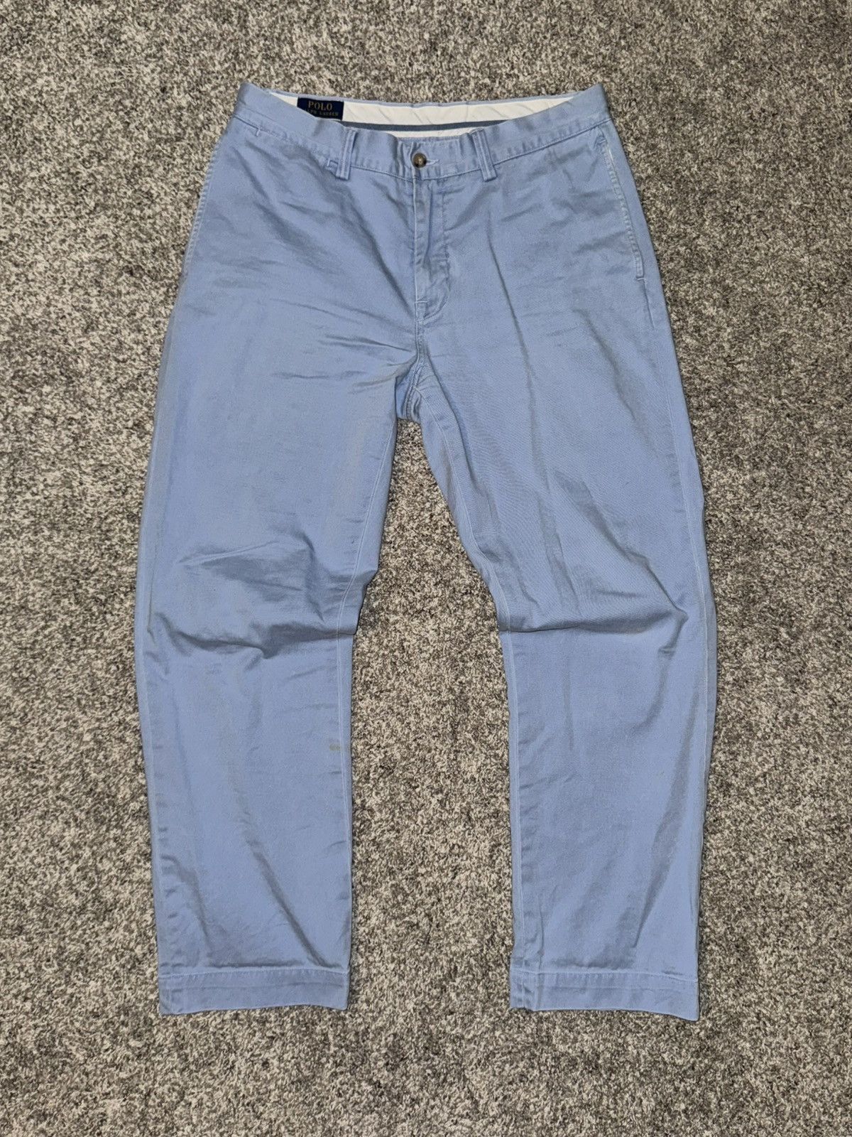 Polo Ralph Lauren Polo Ralph Lauren “Bedford” Chino–Harbor Island Blue (32x30) Size US 32 / EU 48 - 1 Thumbnail