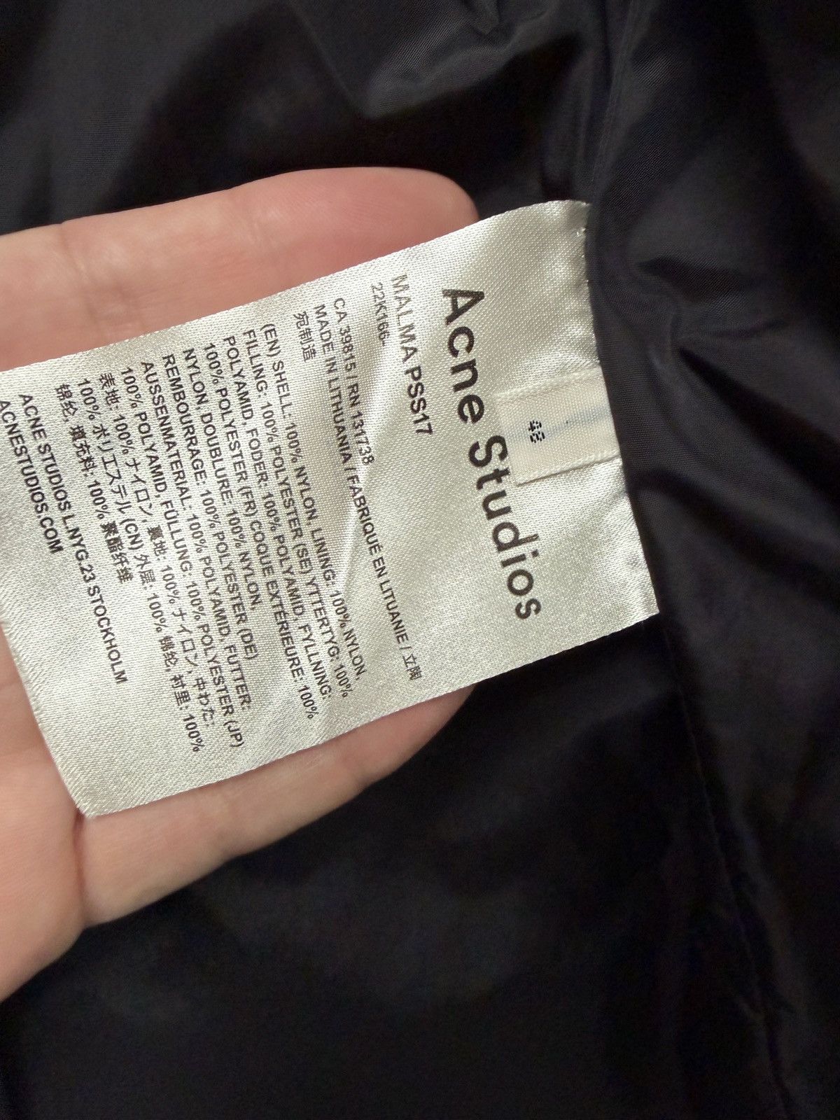 Acne Studios PADDED SHIRT JACKET Size US M / EU 48-50 / 2 - 4 Thumbnail