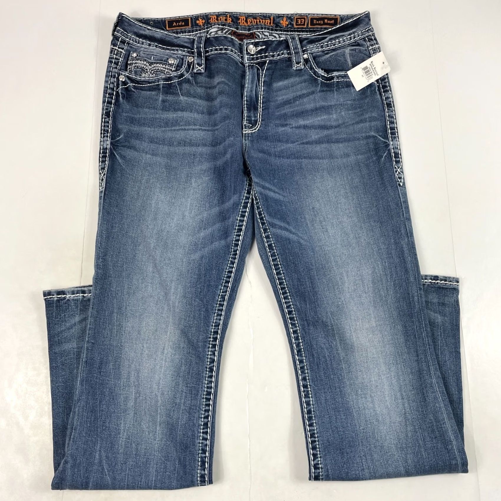 Vintage - Brand: Rock Revival Size 24" / US 00 / IT 34 - 2 Thumbnail
