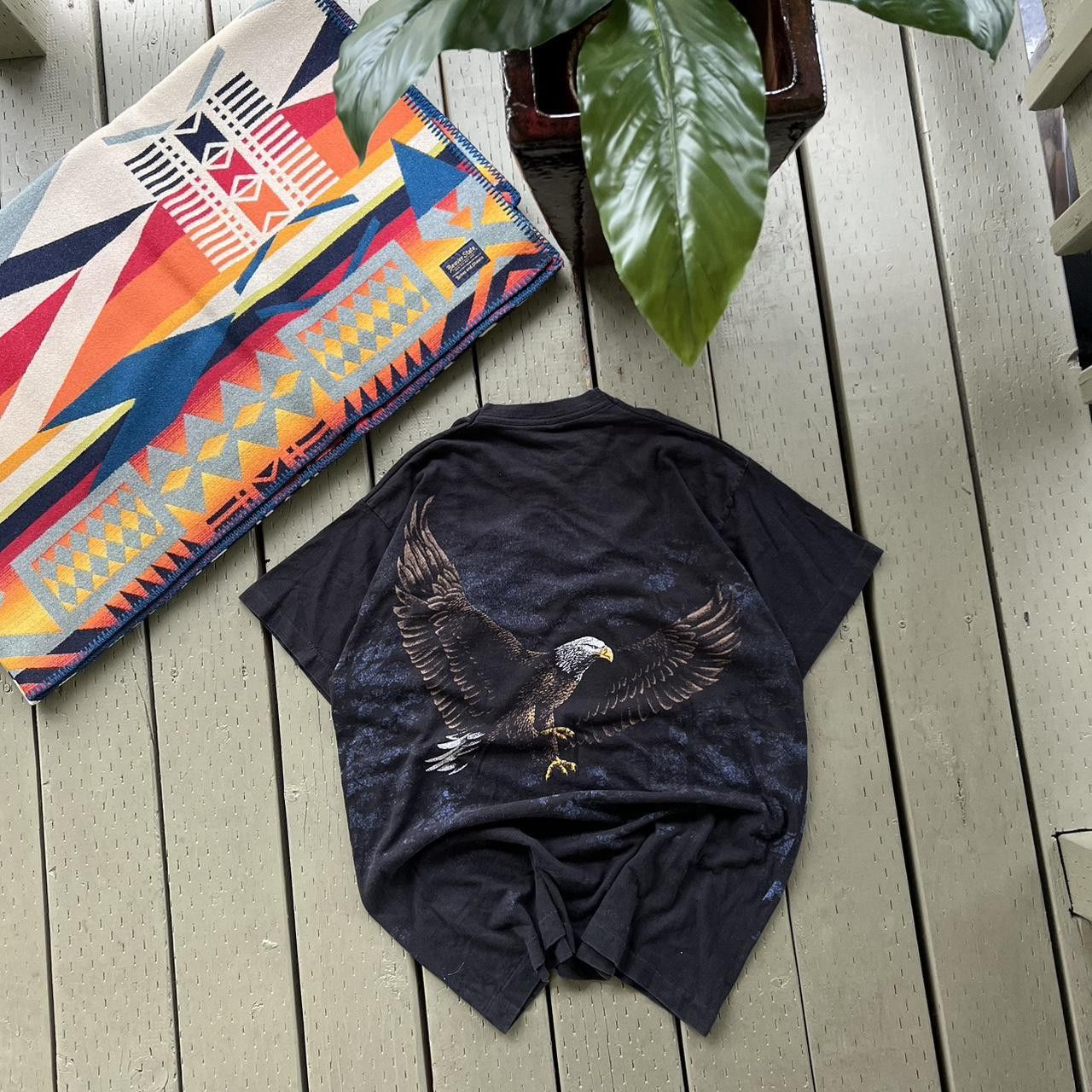 Vintage Vintage shirt Bald Eagle tee1990s Size US XL / EU 56 / 4 - 2 Thumbnail