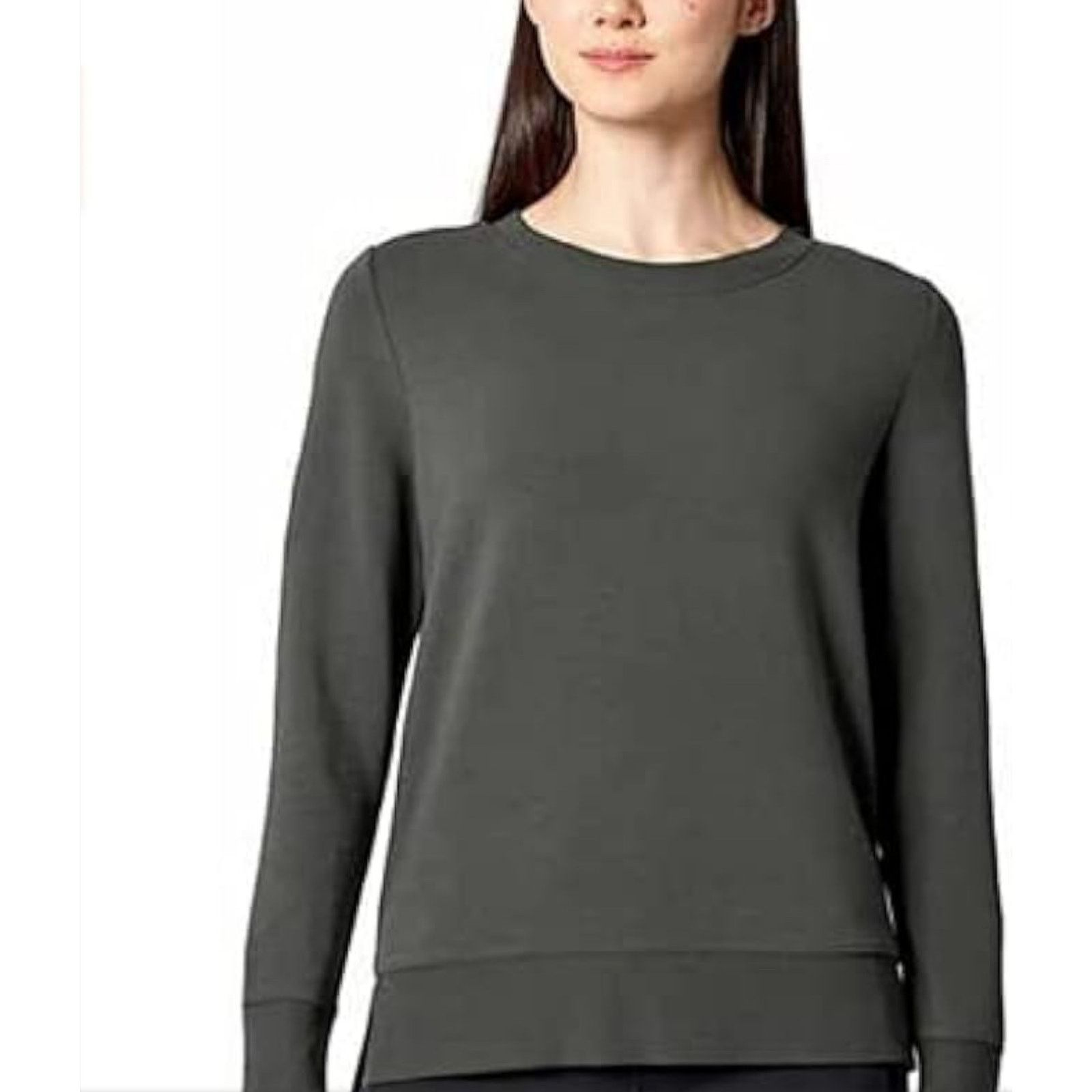Other Mondetta brushed tunic sweatshirt burnt olive green Size sm Size S / US 4 / IT 40 - 1 Thumbnail