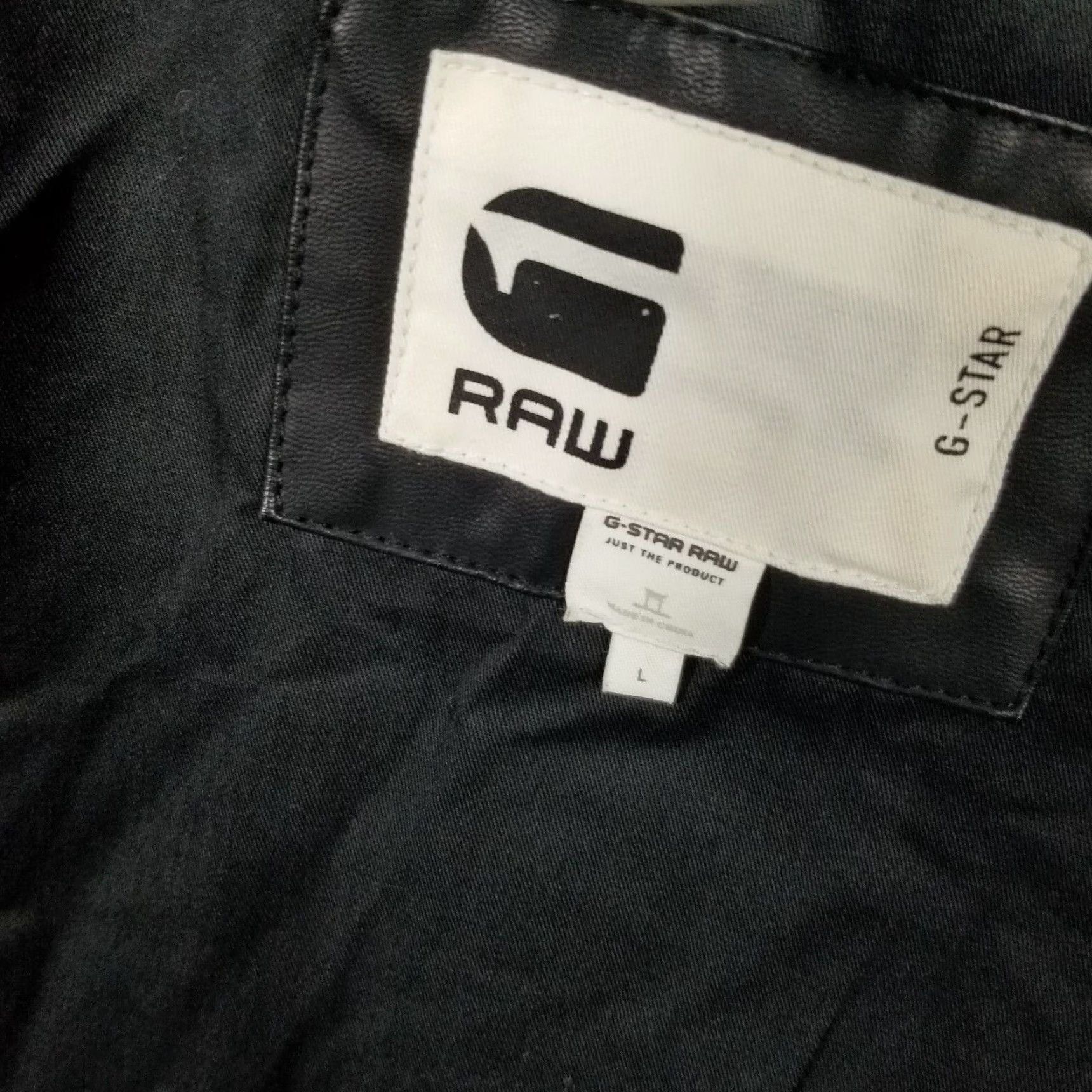 G-Star G-Star Raw Edla Dizrey Bomber Jacket Men Large Black Slim Fit NWT Size US L / EU 52-54 / 3 - 3 Thumbnail