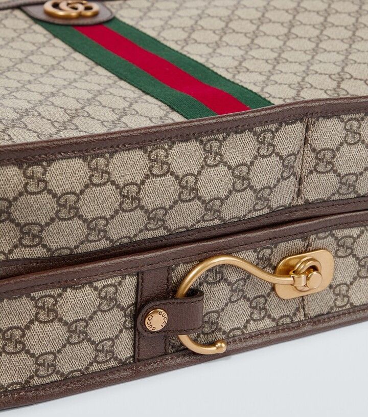 Gucci o1mt1gz0525 Size: OS / Savoy Garment Bag in Beige/Brown Size ONE SIZE - 6 Thumbnail