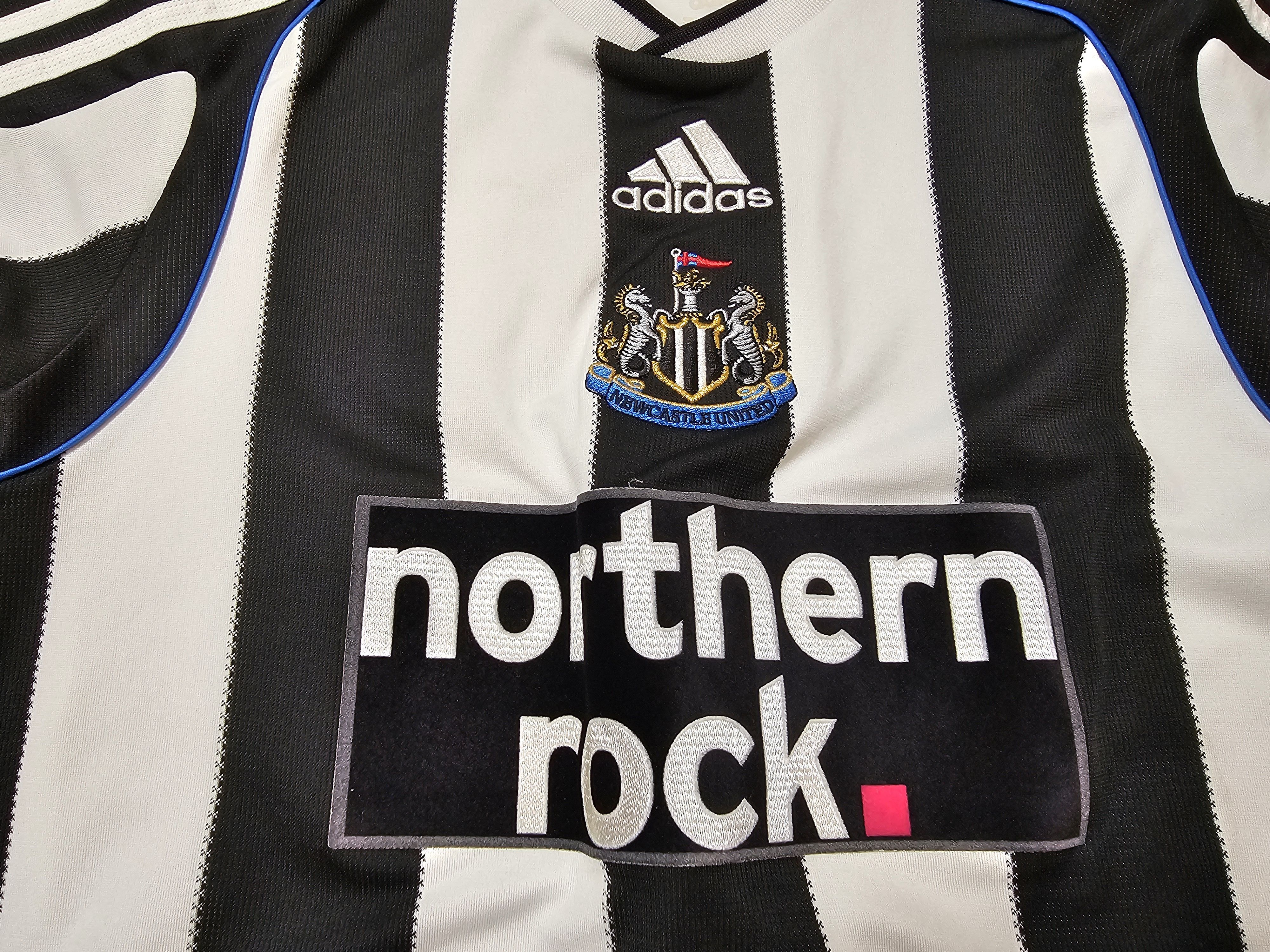 Adidas × All Sport × Vintage NEWCASTLE UNITED 2009 2010 HOME FOOTBALL SHIRT SOCCER Size US XXS / EU 40 - 3 Thumbnail