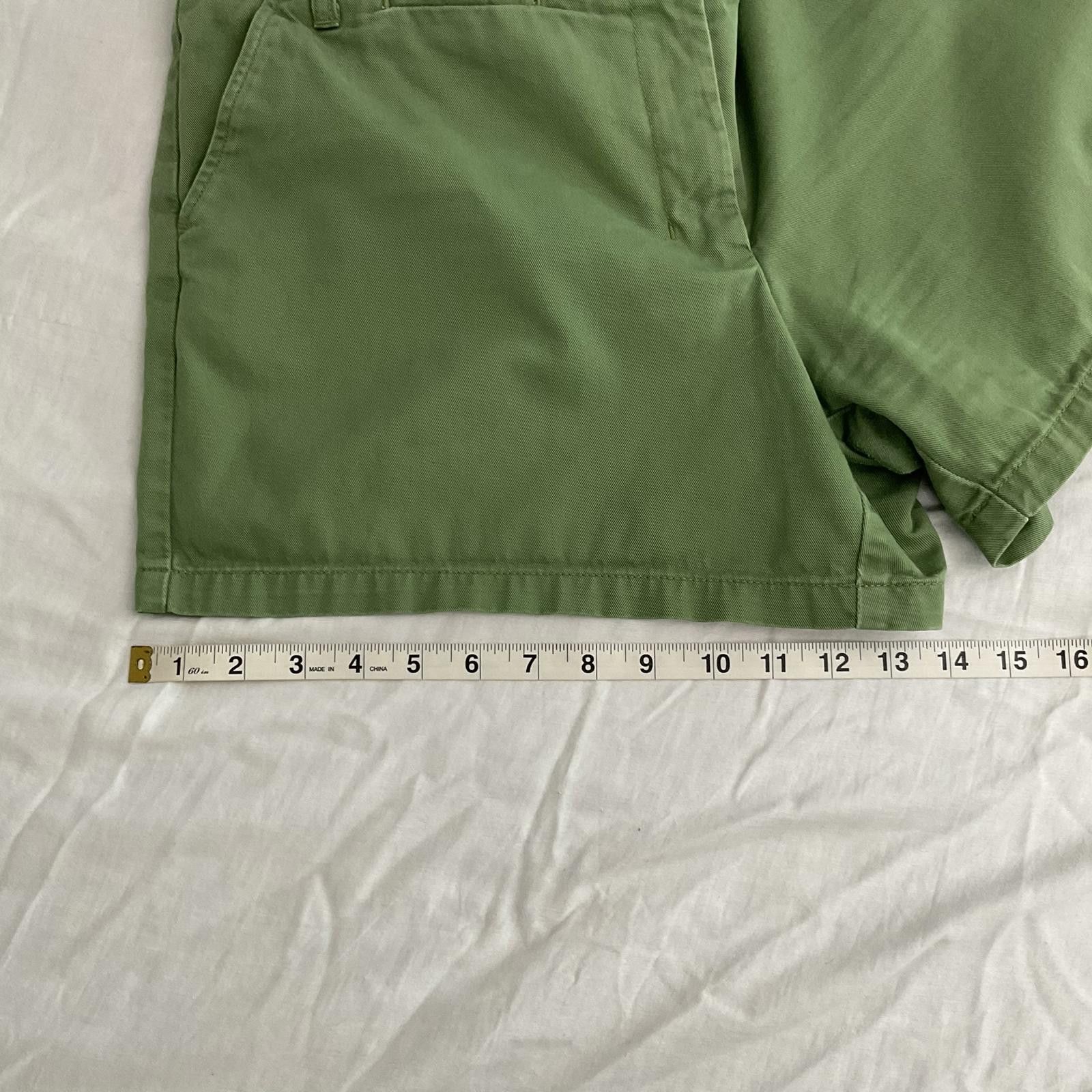 J.Crew J.Crew green low rise womens chino shorts size 12 y2k Size 34" / US 12 / IT 48 - 7 Thumbnail