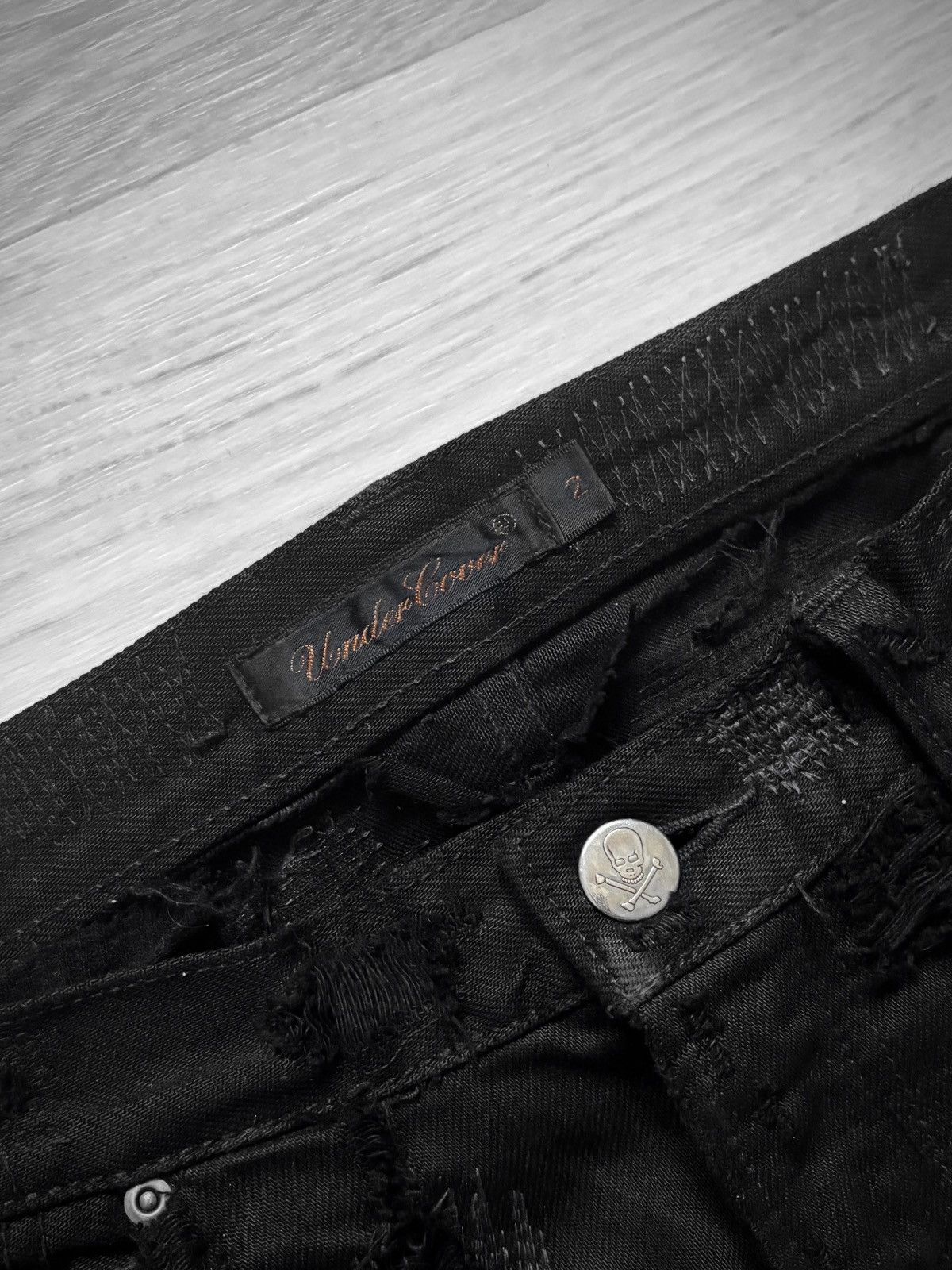 Undercover Undercover 85 Black Denim Size US 30 / EU 46 - 8 Thumbnail