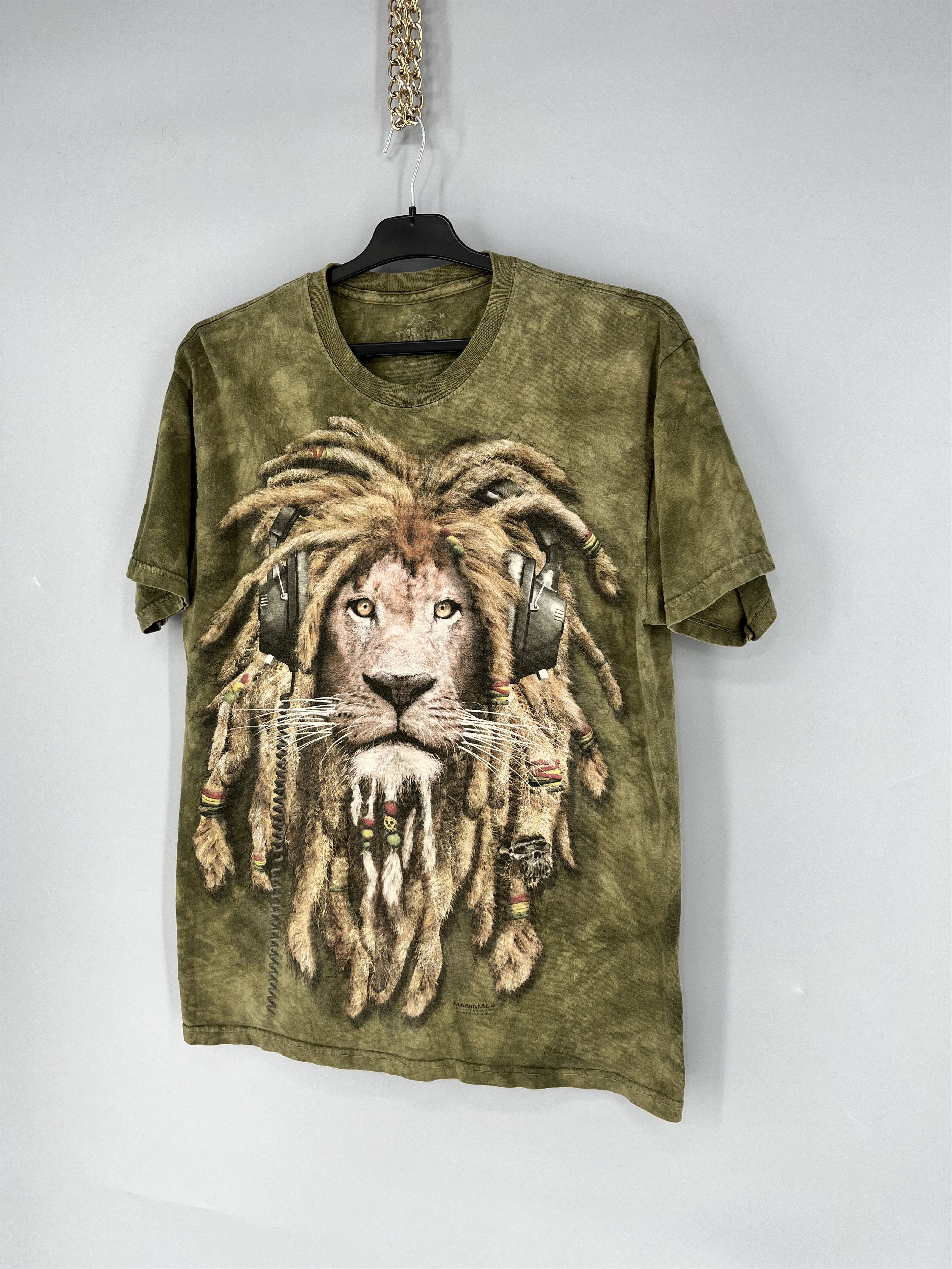 Band Tees Vintage The Mountain Lion Rasta Tshirts Size US M / EU 48-50 / 2 - 3 Thumbnail