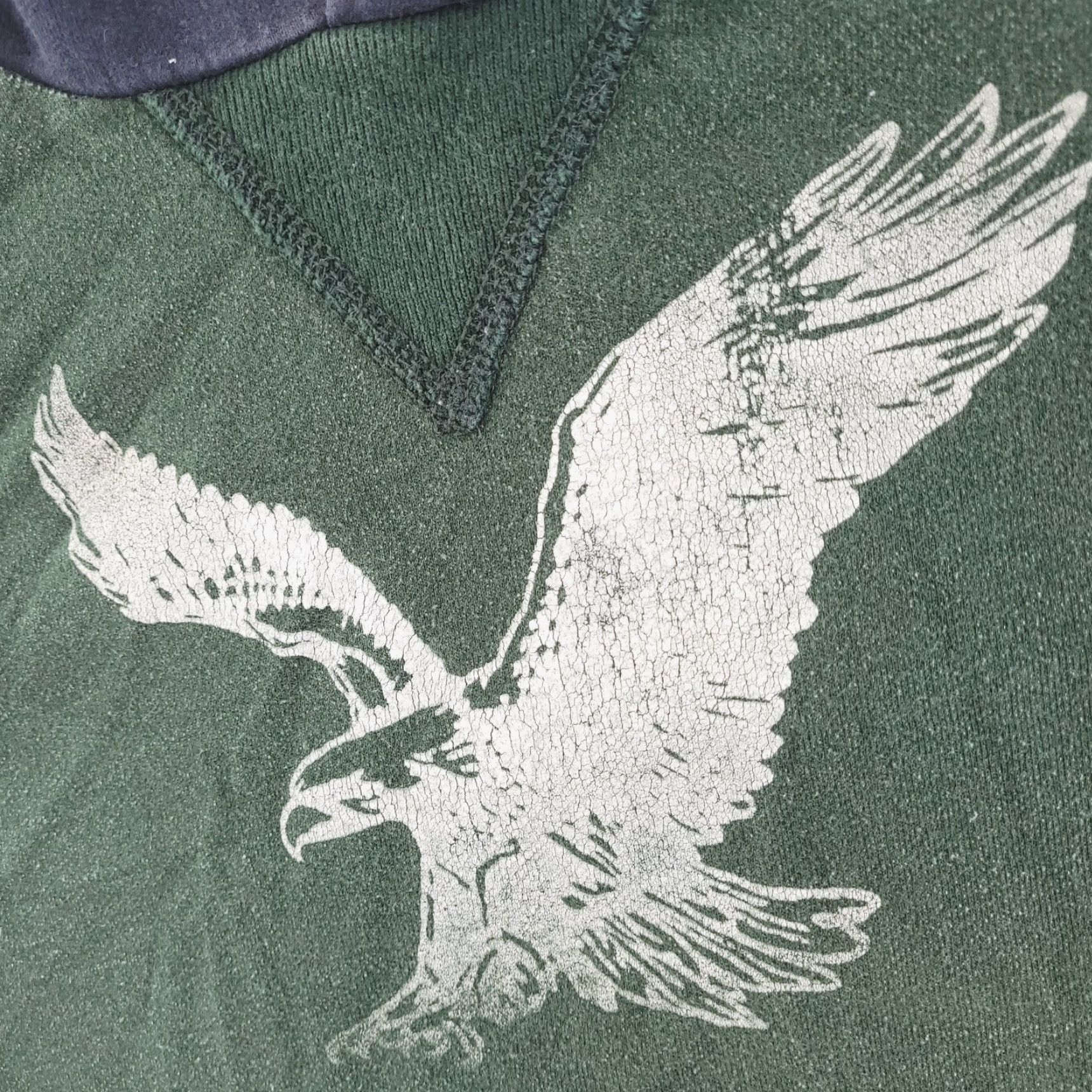 American Eagle Outfitters VINTAGE American Eagle Hoodie Mens M Green Baseball Retro Pullover"> Size US M / EU 48-50 / 2 - 7 Thumbnail