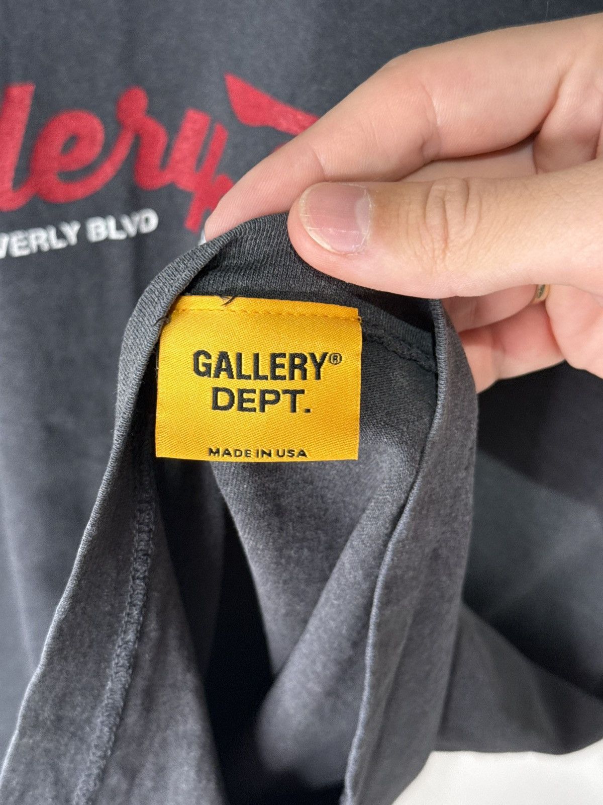 Gallery Dept. Gallery Dept. Mechanic Tee Size US S / EU 44-46 / 1 - 5 Thumbnail