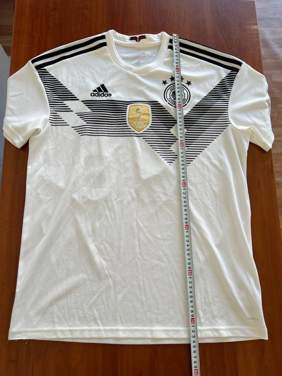 Adidas 2018/19 GERMANY TEAM #11 HOME SOCCER JERSEY FOOTBALL SHIRT L Size US L / EU 52-54 / 3 - 13 Thumbnail