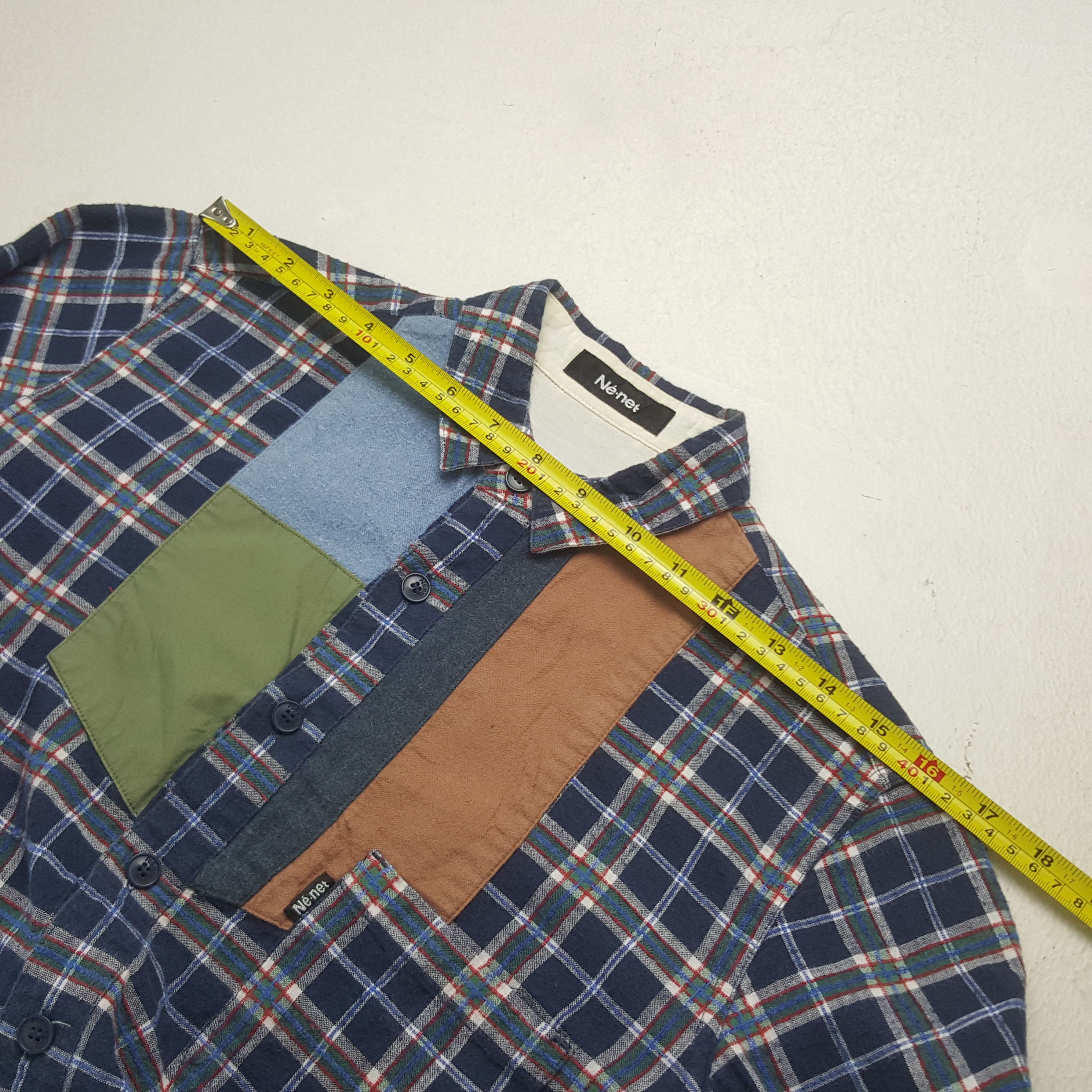 Ne-Net Vintage Ne-Net by Issey Miyake Japanese Brand Shirt RR8 Size US S / EU 44-46 / 1 - 9 Thumbnail