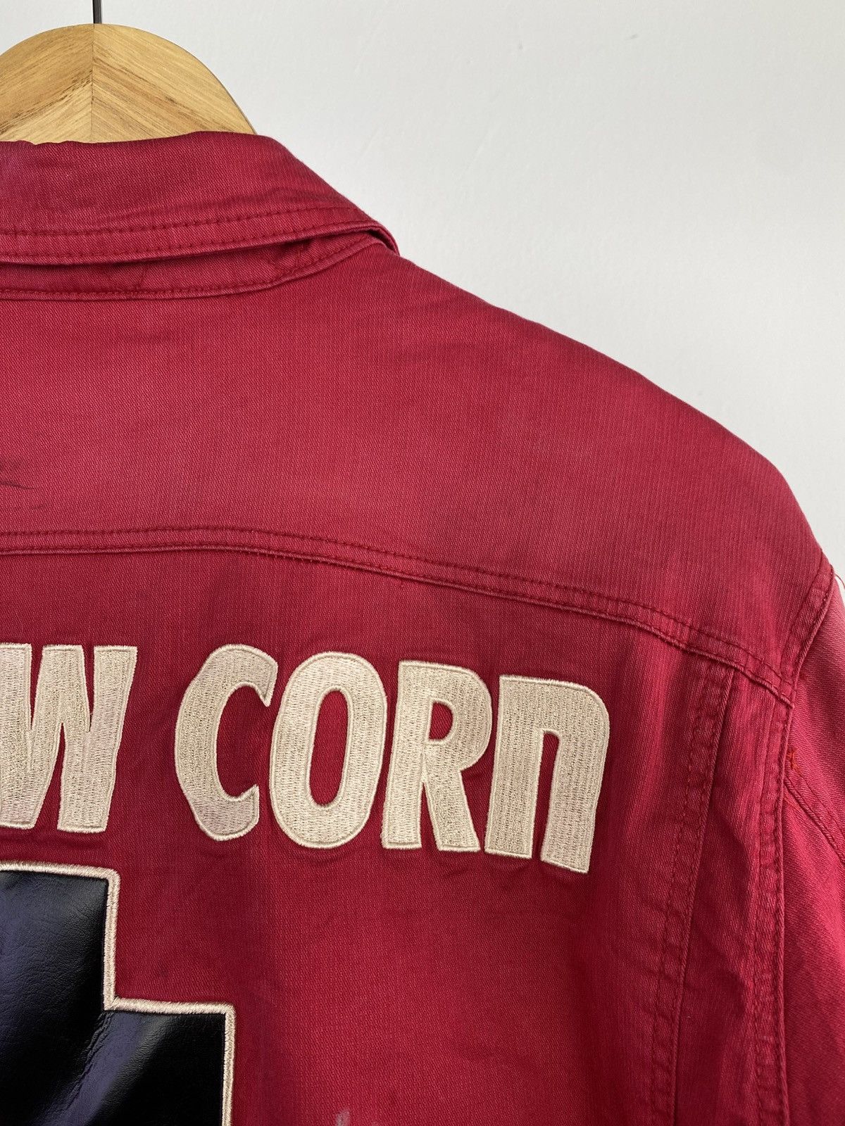 YELLOW CORN 90’s Yellow Corn Sledge Hammer Highway Motorcycle Jacket Size US L / EU 52-54 / 3 - 12 Thumbnail