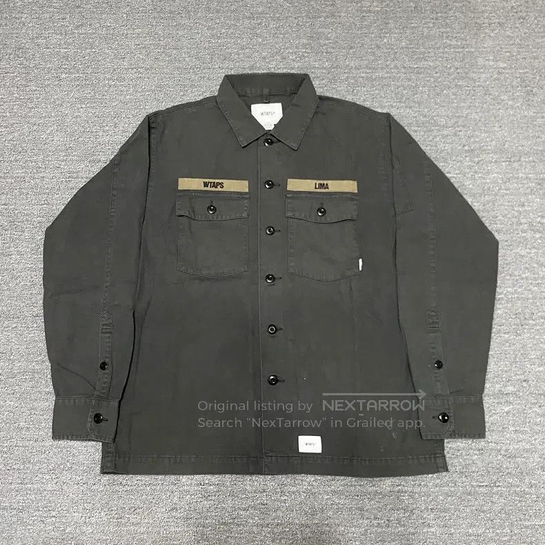 Wtaps Wash grey jacket
