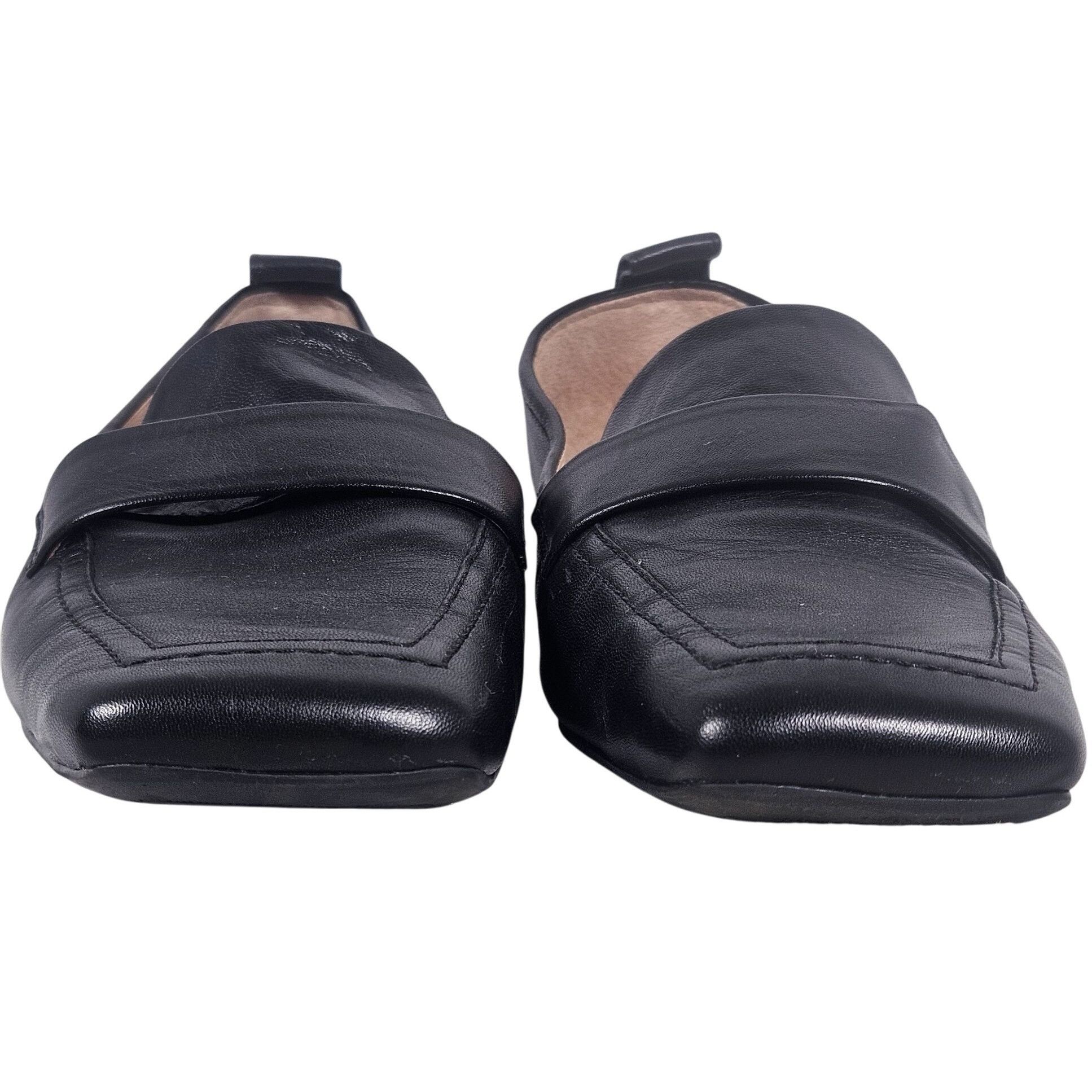 Vince Camuto Vince Camuto Women’s Black Loafers 7.5 M/38 Square Toe Minim Size US 7.5 / IT 37.5 - 4 Thumbnail