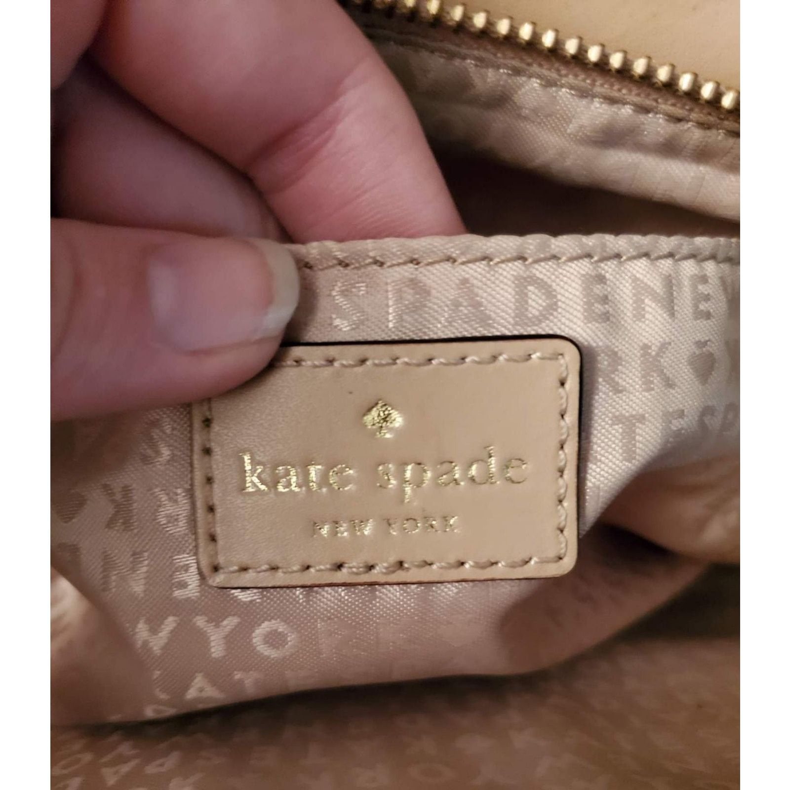 Kate Spade Kate Spade Adelia Crossbody Beige Satchel Size ONE SIZE - 4 Thumbnail