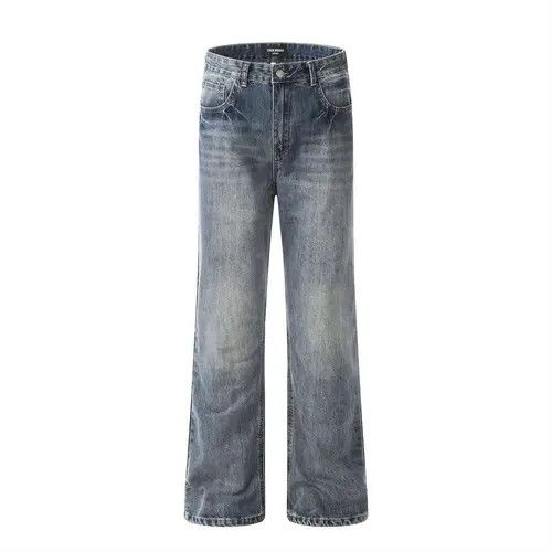 VIBE American high street retro washed distressed flared jeans Size US 32 / EU 48 - 1 Thumbnail