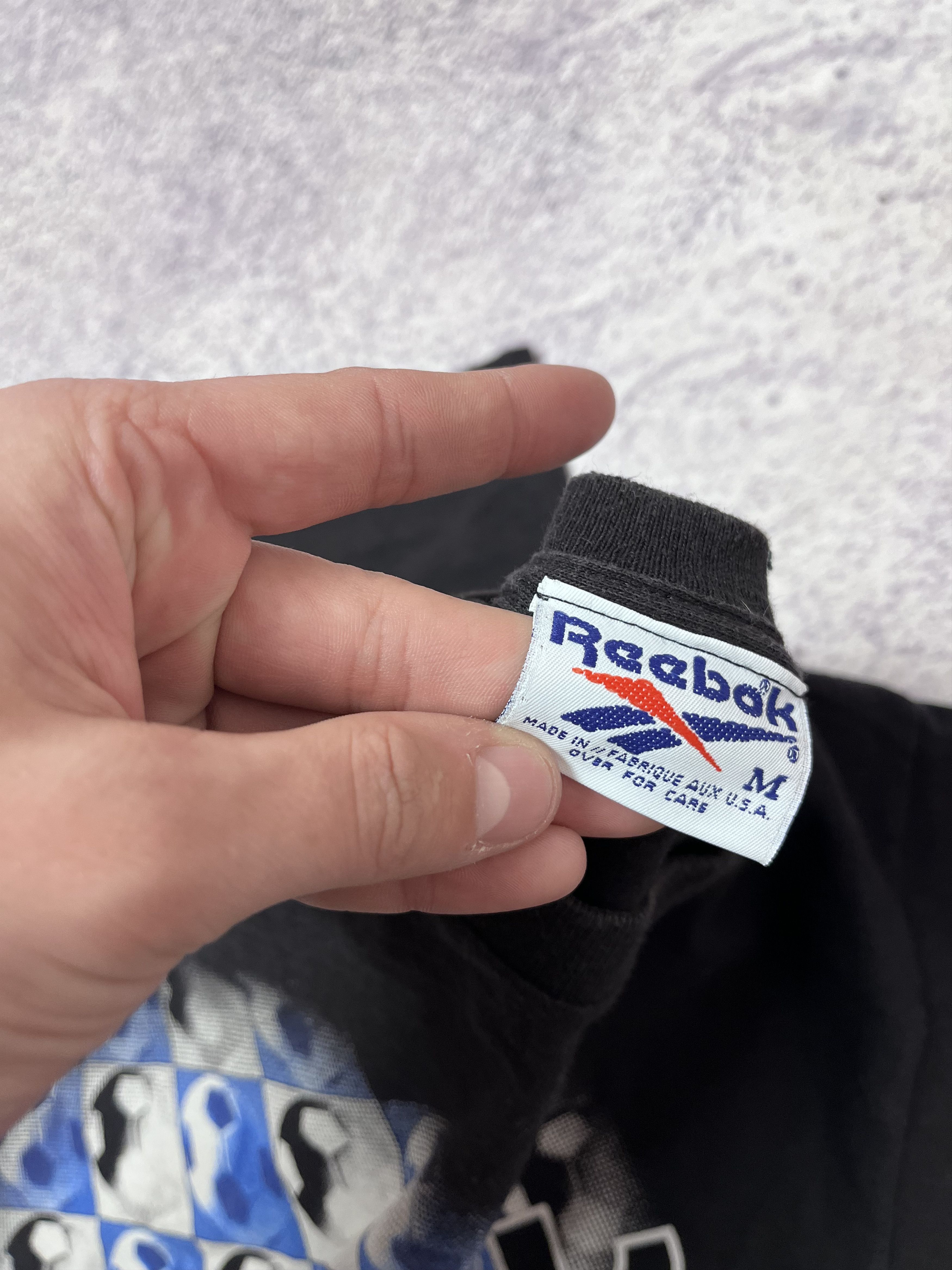 Reebok Mens t-shirt Reebok football print Size US S / EU 44-46 / 1 - 11 Thumbnail