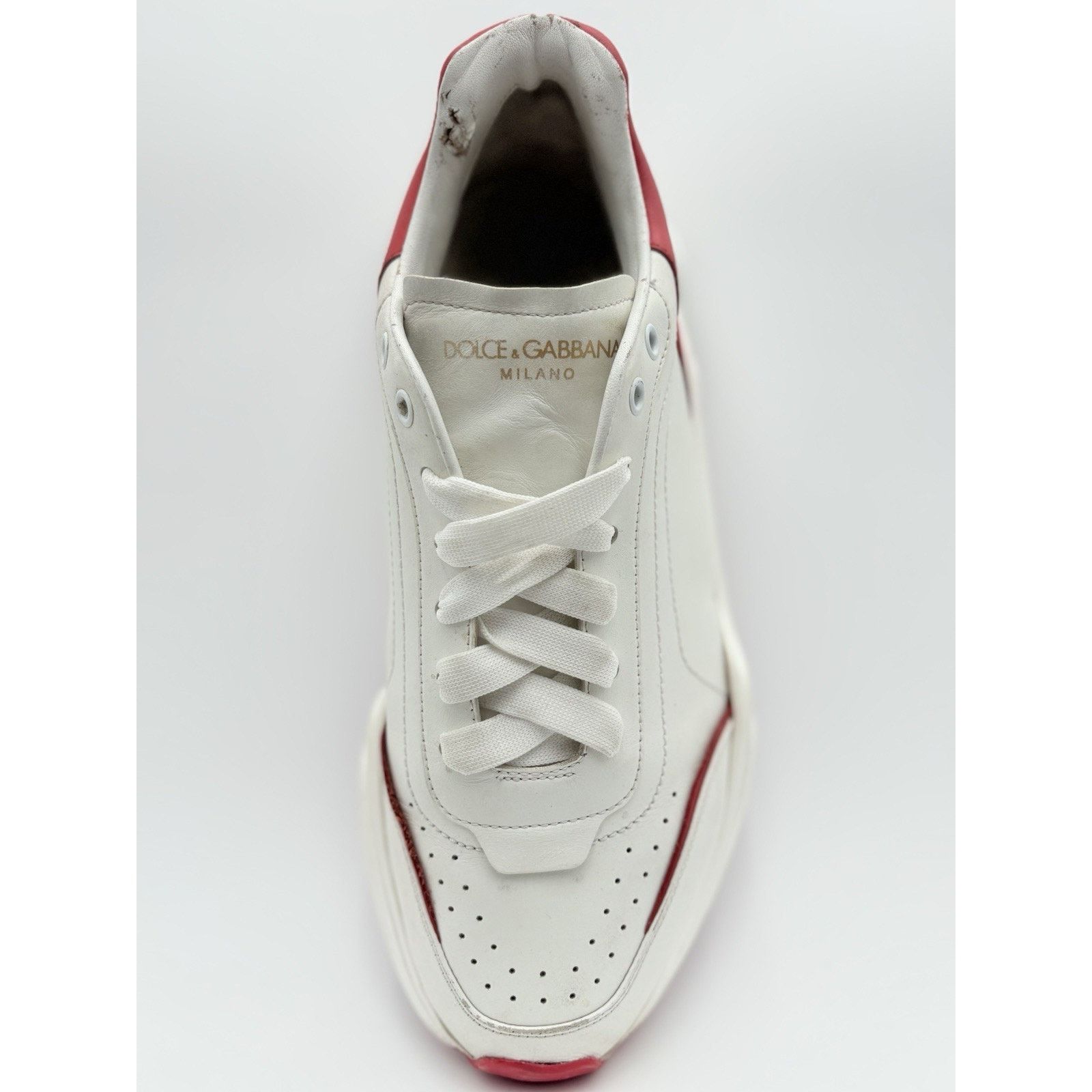 Dolce & Gabbana Dolce Gabbana Daymaster ' White Red ' | GOOD CONDITION! Size US 11 / EU 44 - 10 Thumbnail