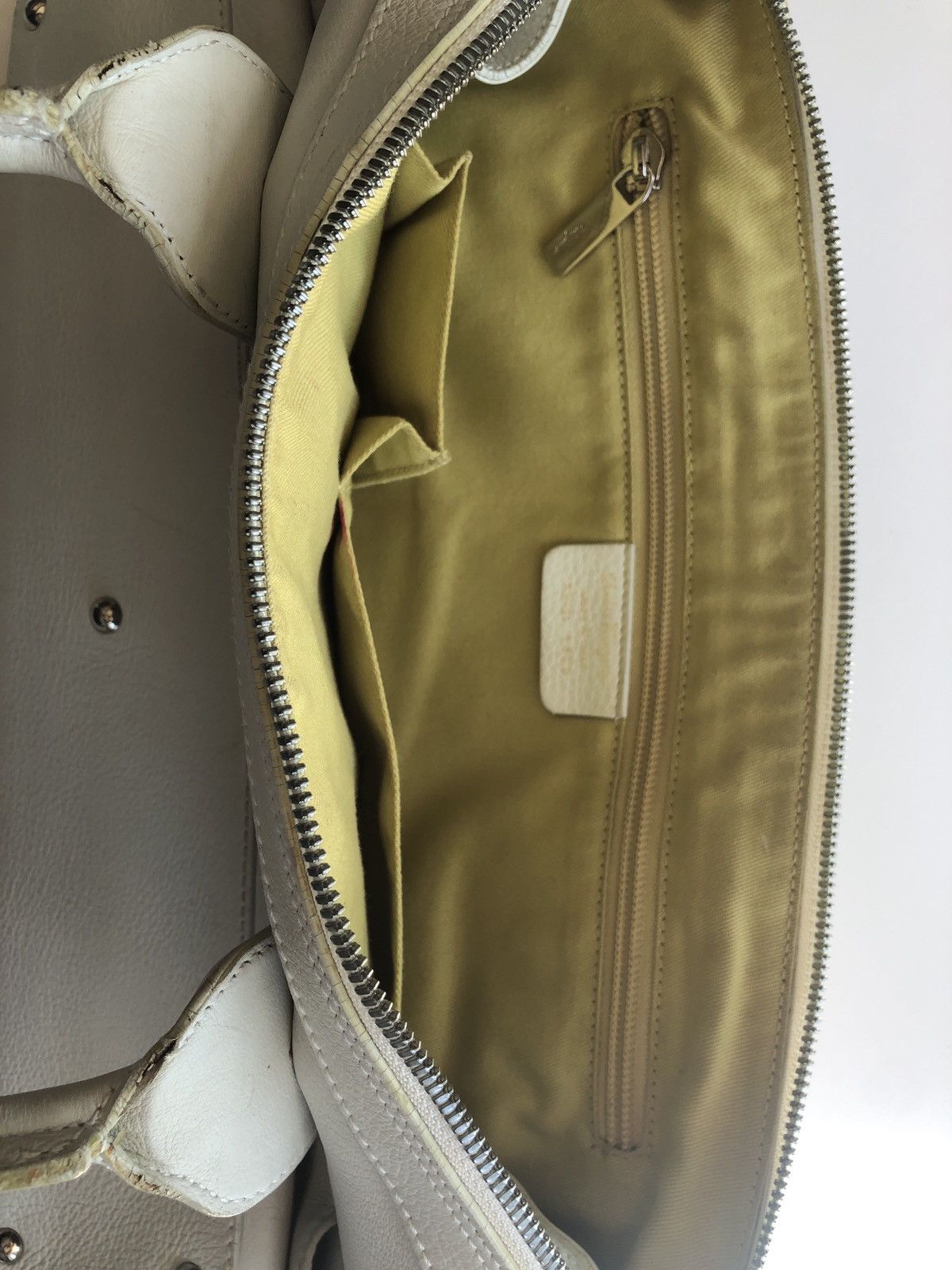 Salvatore Ferragamo SALVATORE FERRAGAMO WHITE LEATHER BOSTON SHOULDER BAG Size ONE SIZE - 2 Thumbnail