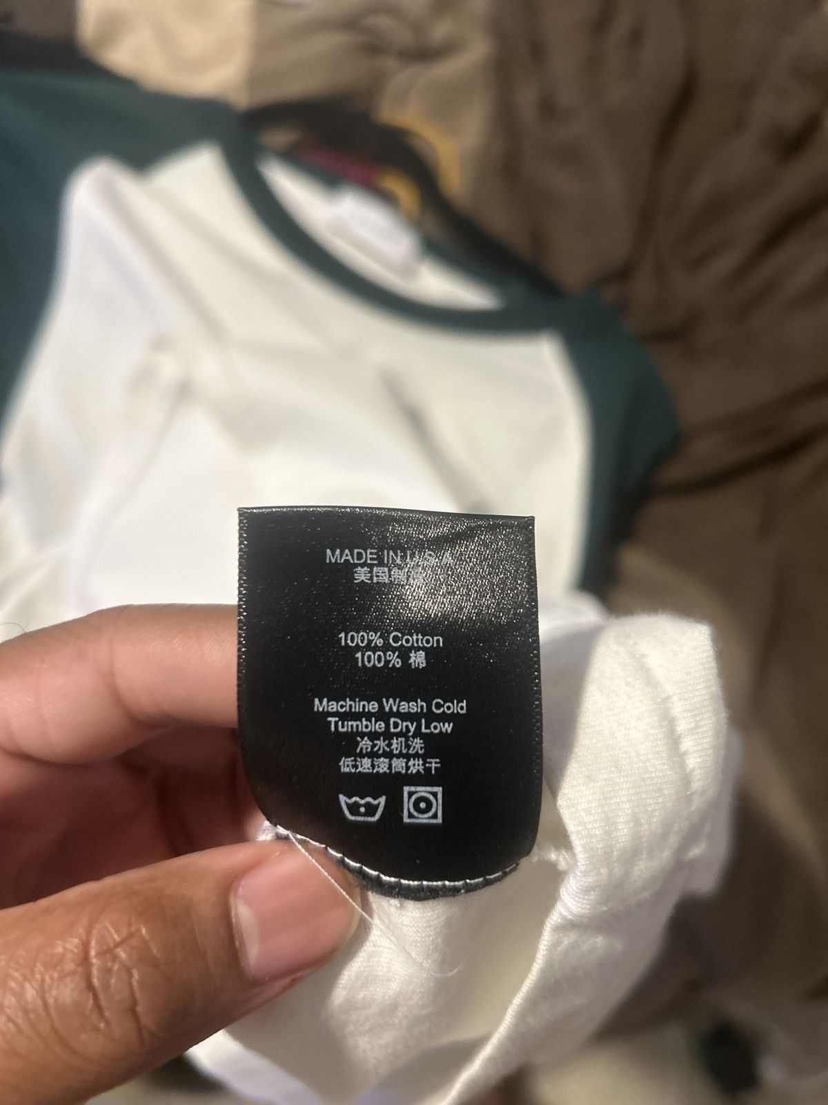 Rhude Rhude baseball t shirt Size US S / EU 44-46 / 1 - 4 Thumbnail