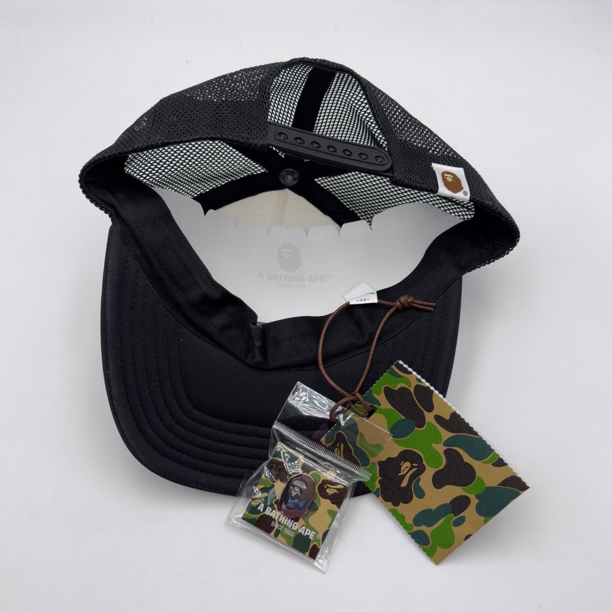 Bape Bape 1st Anniversary London Mesh Cap Black 2022 Size ONE SIZE - 10 Thumbnail