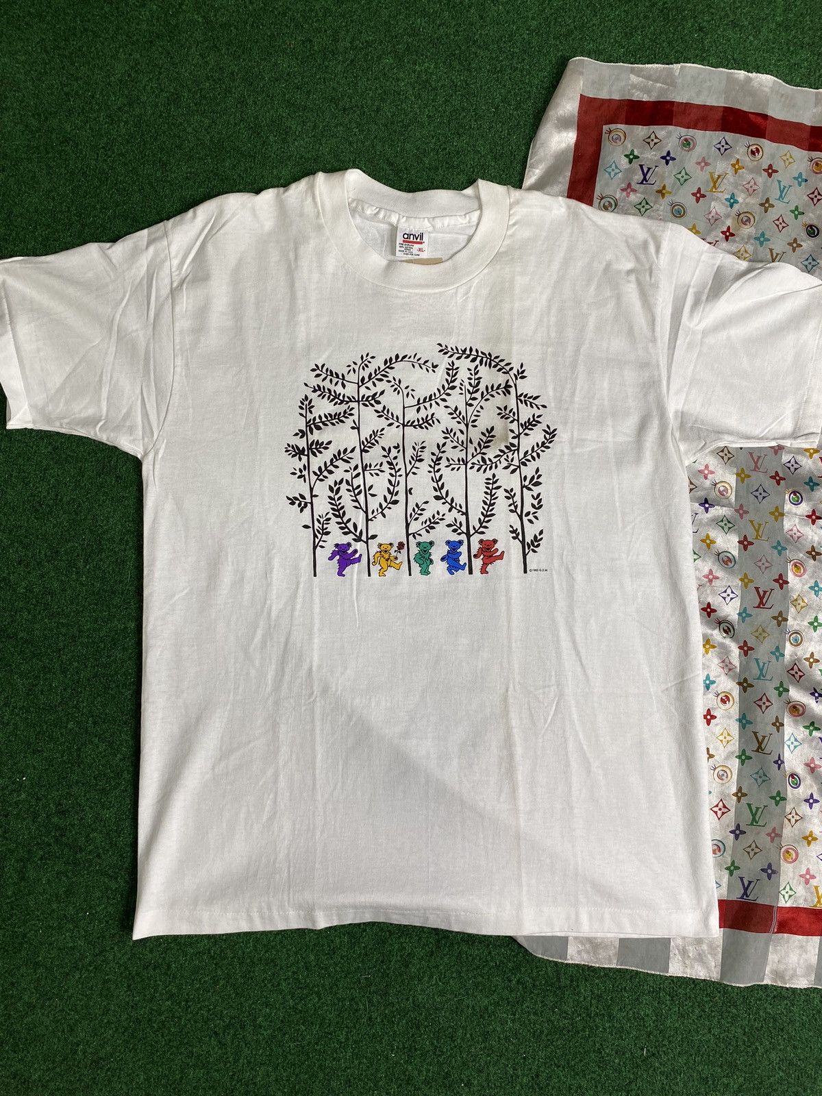 Vintage 90’s Vintage Grateful Dead Band Tee Shirt XLarge Size US XL / EU 56 / 4 - 2 Thumbnail