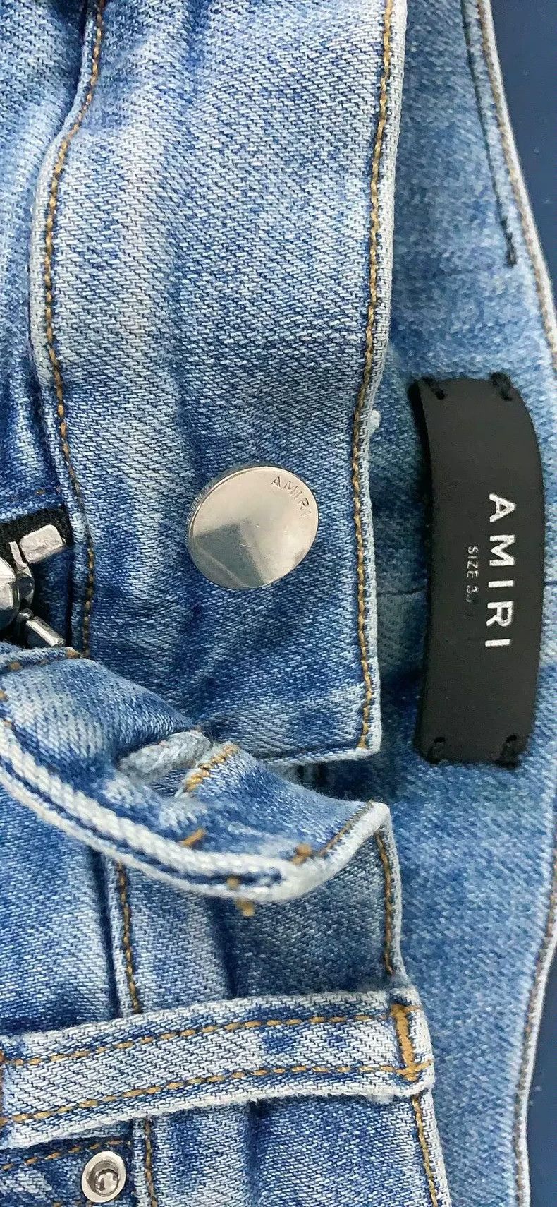 Amiri Amiri Blue Diamond jeans Size US 30 / EU 46 - 2 Thumbnail