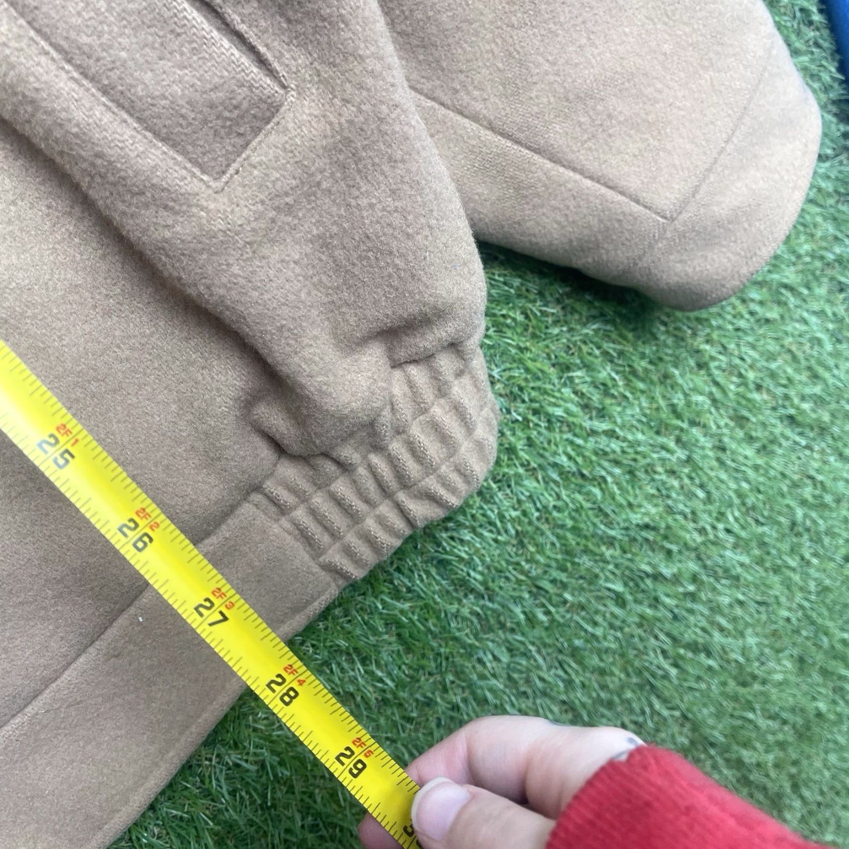 Vintage VINTAGE LL Bean Wool Jacket Mens LT Beige Zip Wool Blend Lining Insulated Mid-Length Bomber Coat Outdoor Workwear Size US L / EU 52-54 / 3 - 6 Thumbnail