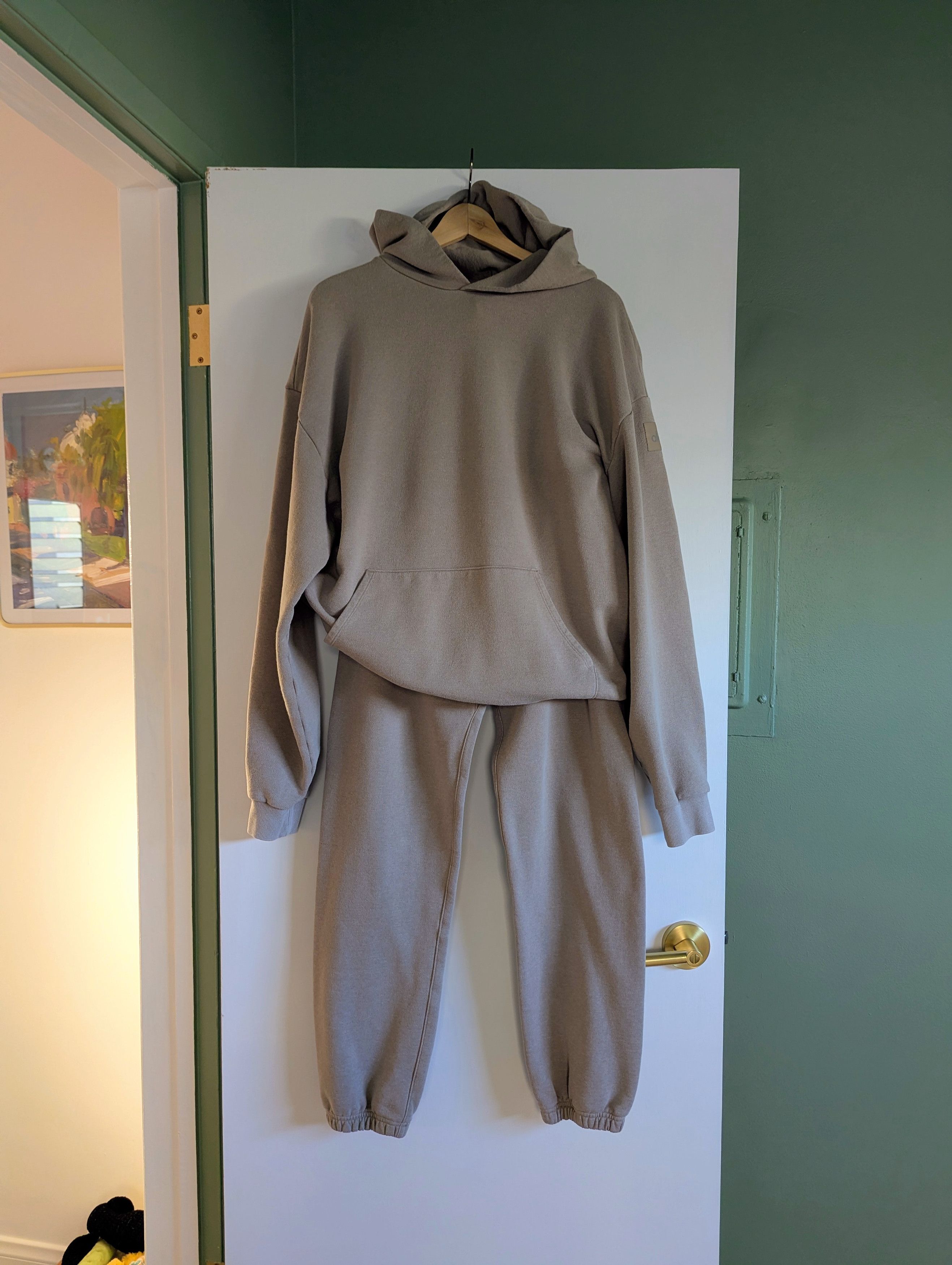 Alo Alo Yoga Men's Chill Vintage Wash Hoodie Sweatpant Set S Size US S / EU 44-46 / 1 - 9 Thumbnail