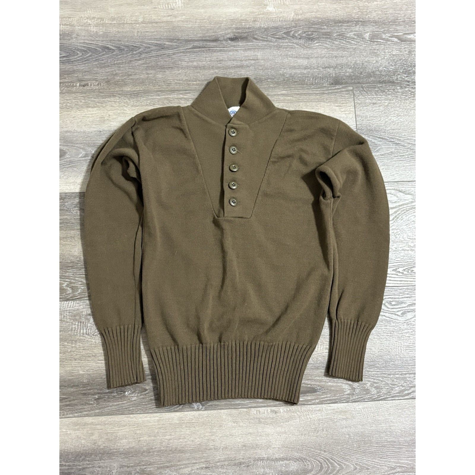 Other Vintage DSCP Garrison Collection Henley Sweater - Men Medium Size US M / EU 48-50 / 2 - 1 Thumbnail