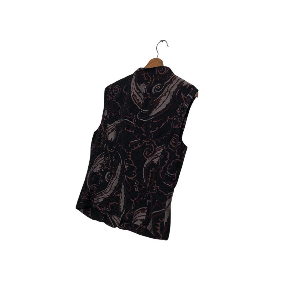 Hiroko Koshino Homme 📌Vintage Vest Jacket Batik Design Hiroko Bis Issey Miyake Size US M / EU 48-50 / 2 - 11 Thumbnail